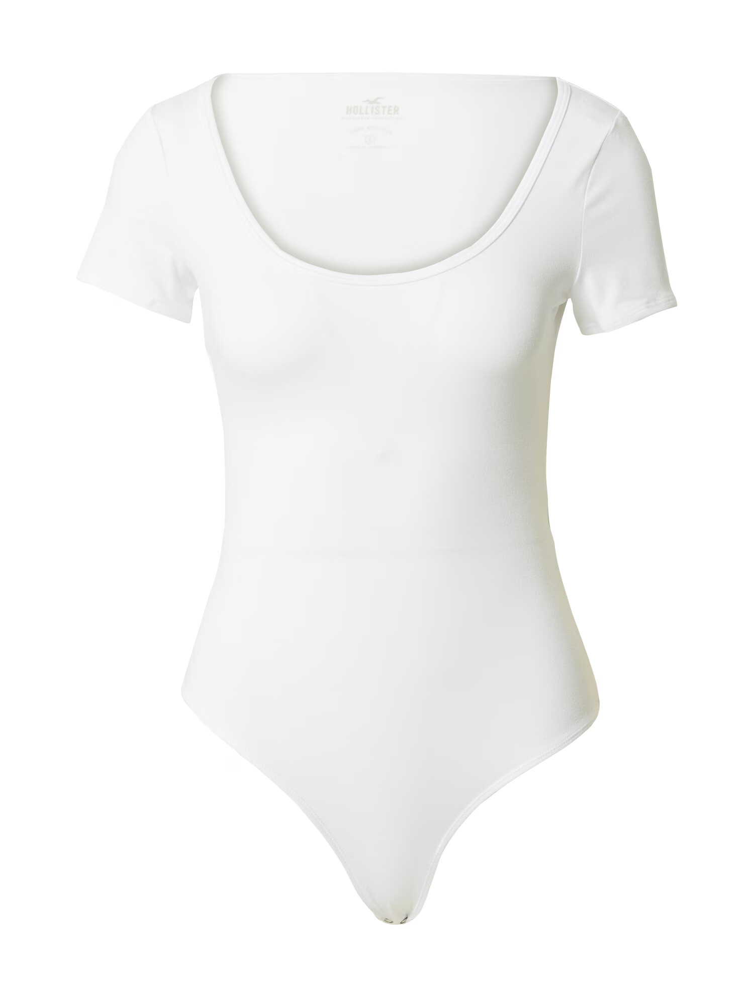 HOLLISTER Tricou body alb - Pled.ro