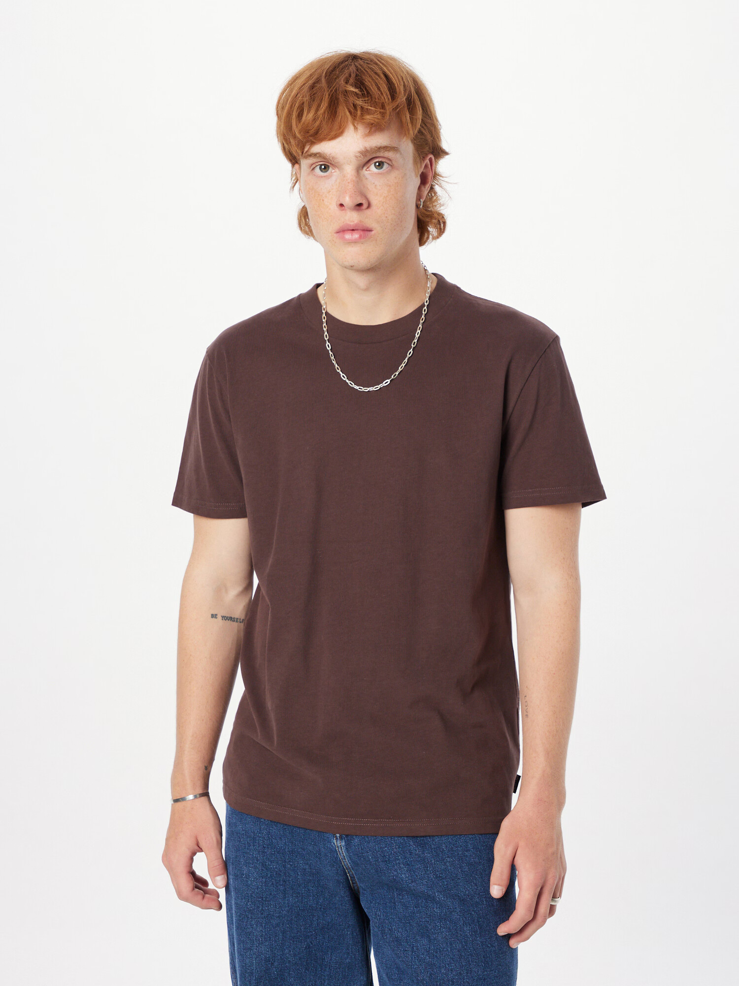 HOLLISTER Tricou ciocolatiu - Pled.ro