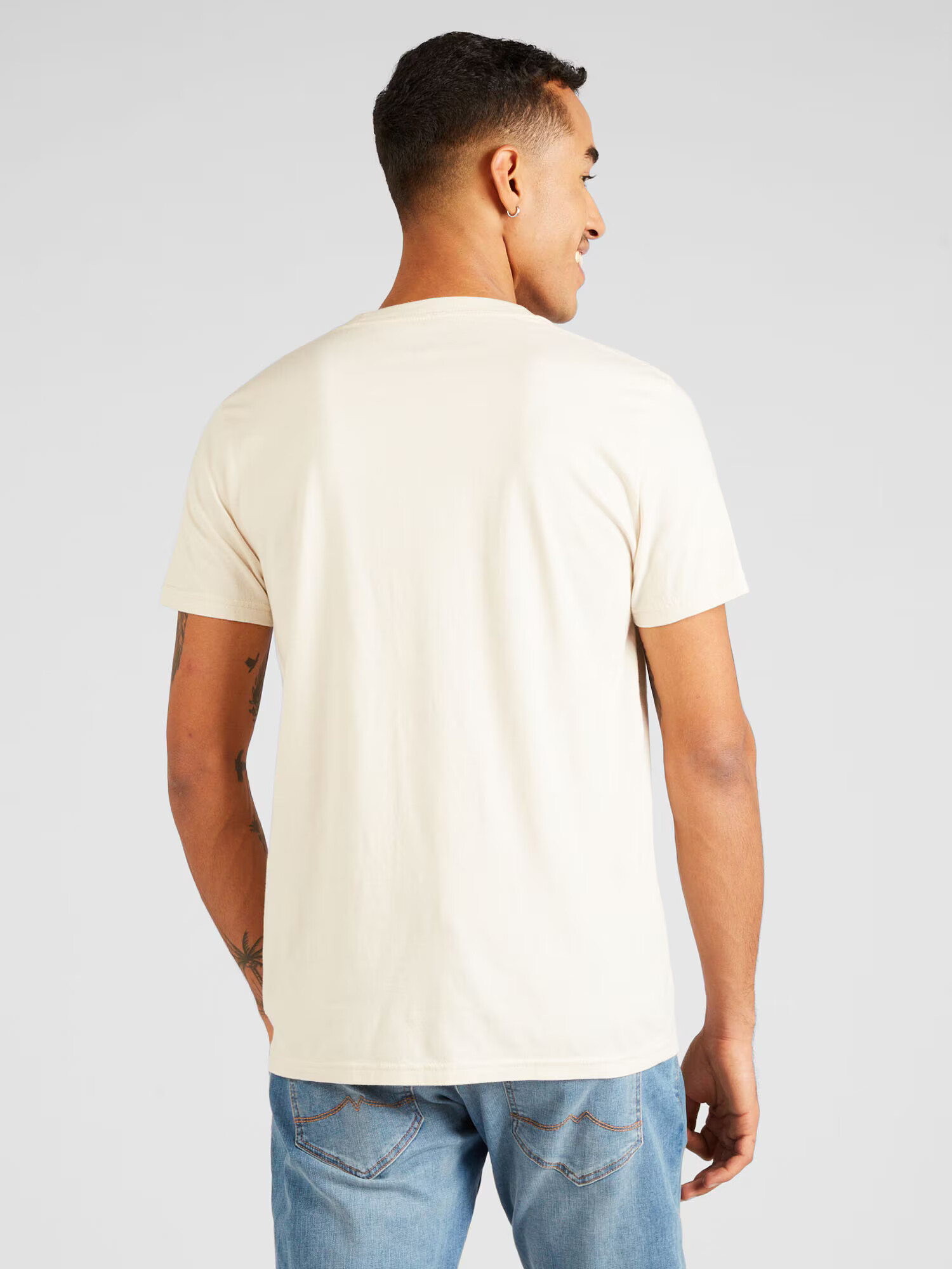 HOLLISTER Tricou crem - Pled.ro