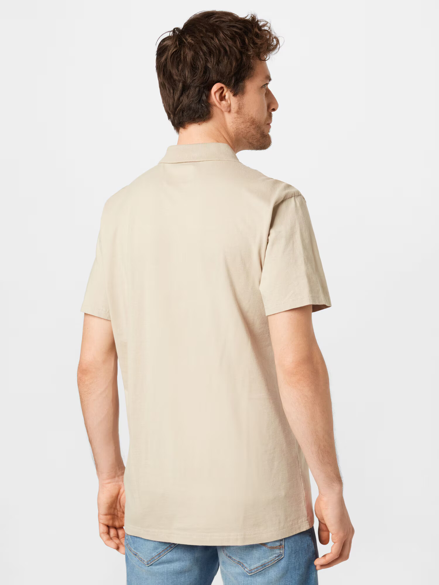 HOLLISTER Tricou 'ELEVATED MUST HAVE' maro cappuccino - Pled.ro