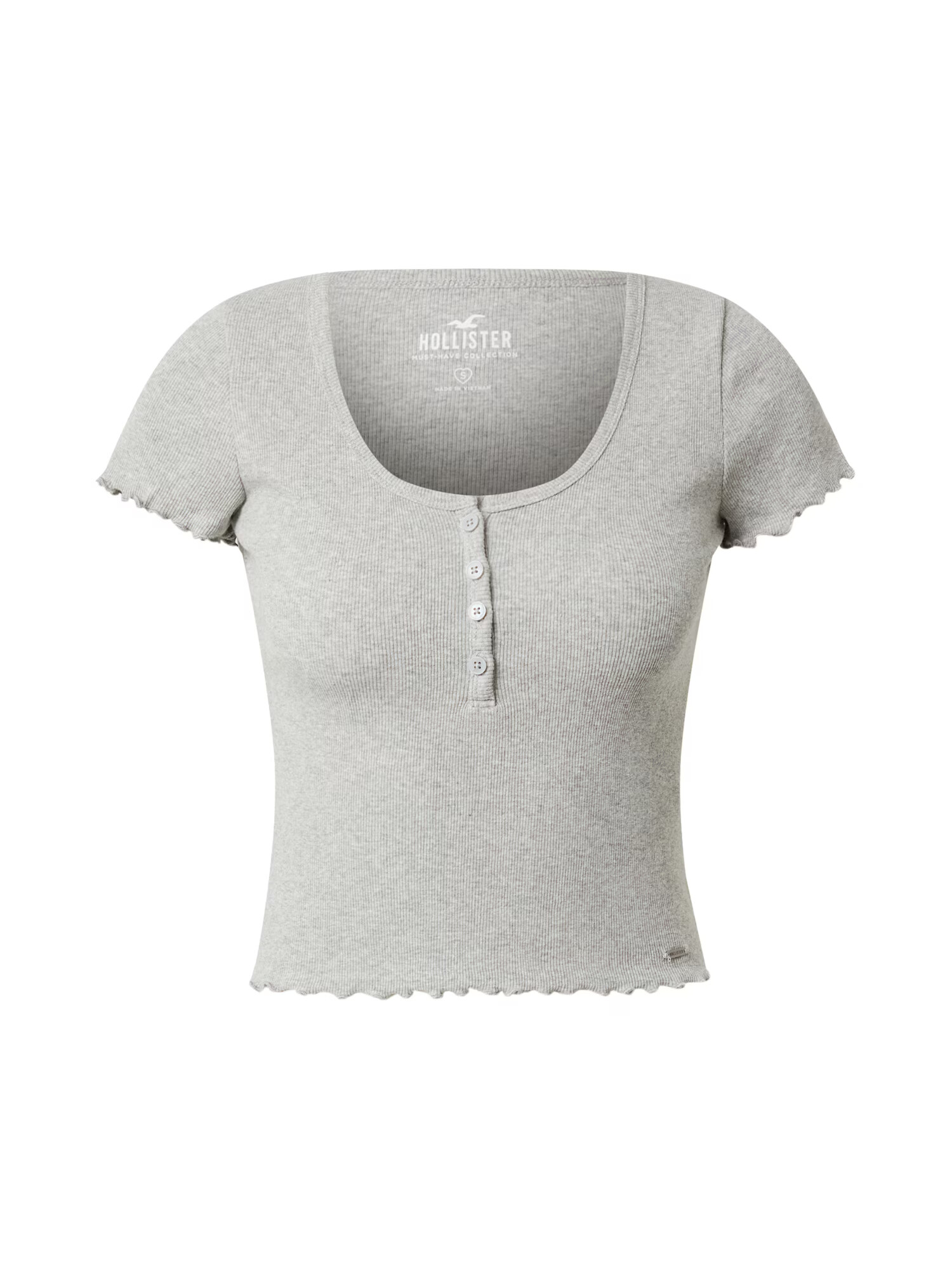 HOLLISTER Tricou gri amestecat - Pled.ro