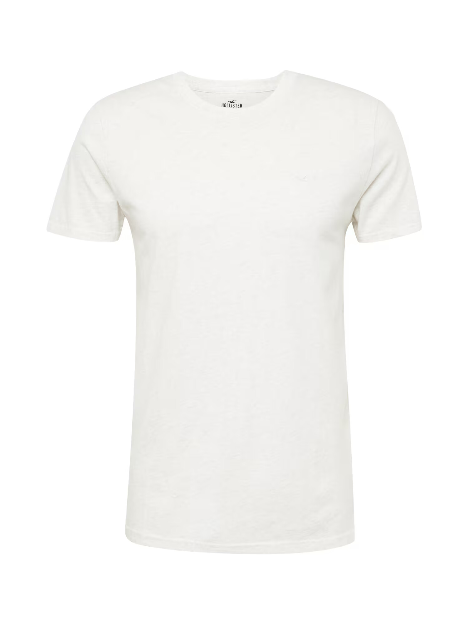 HOLLISTER Tricou alb murdar - Pled.ro