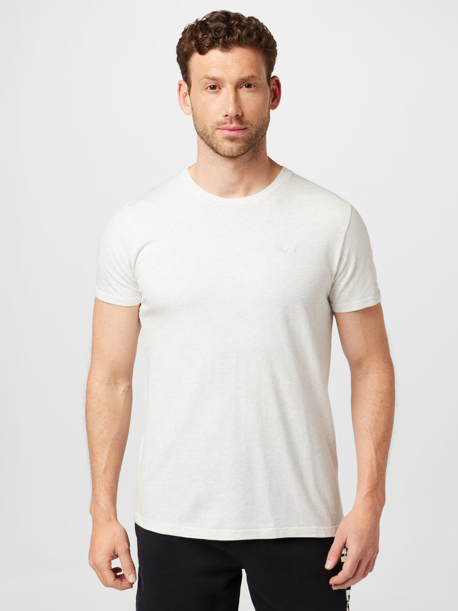 HOLLISTER Tricou alb murdar - Pled.ro