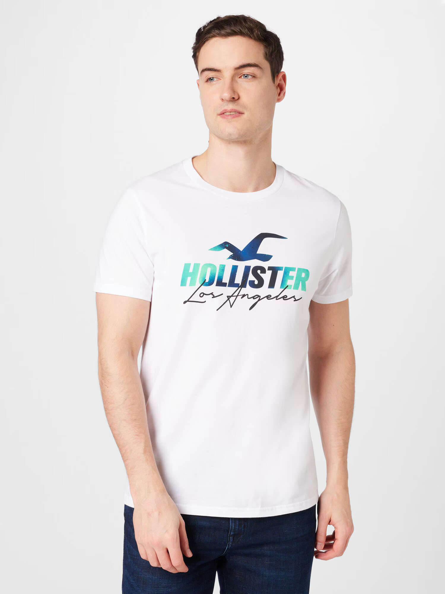 HOLLISTER Tricou mai multe culori / alb - Pled.ro