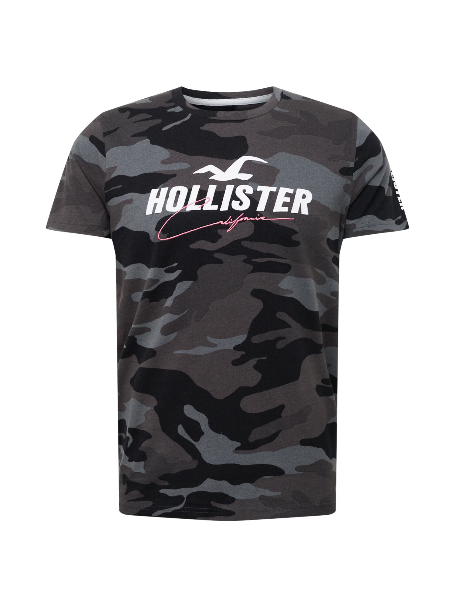 HOLLISTER Tricou mai multe culori / negru - Pled.ro