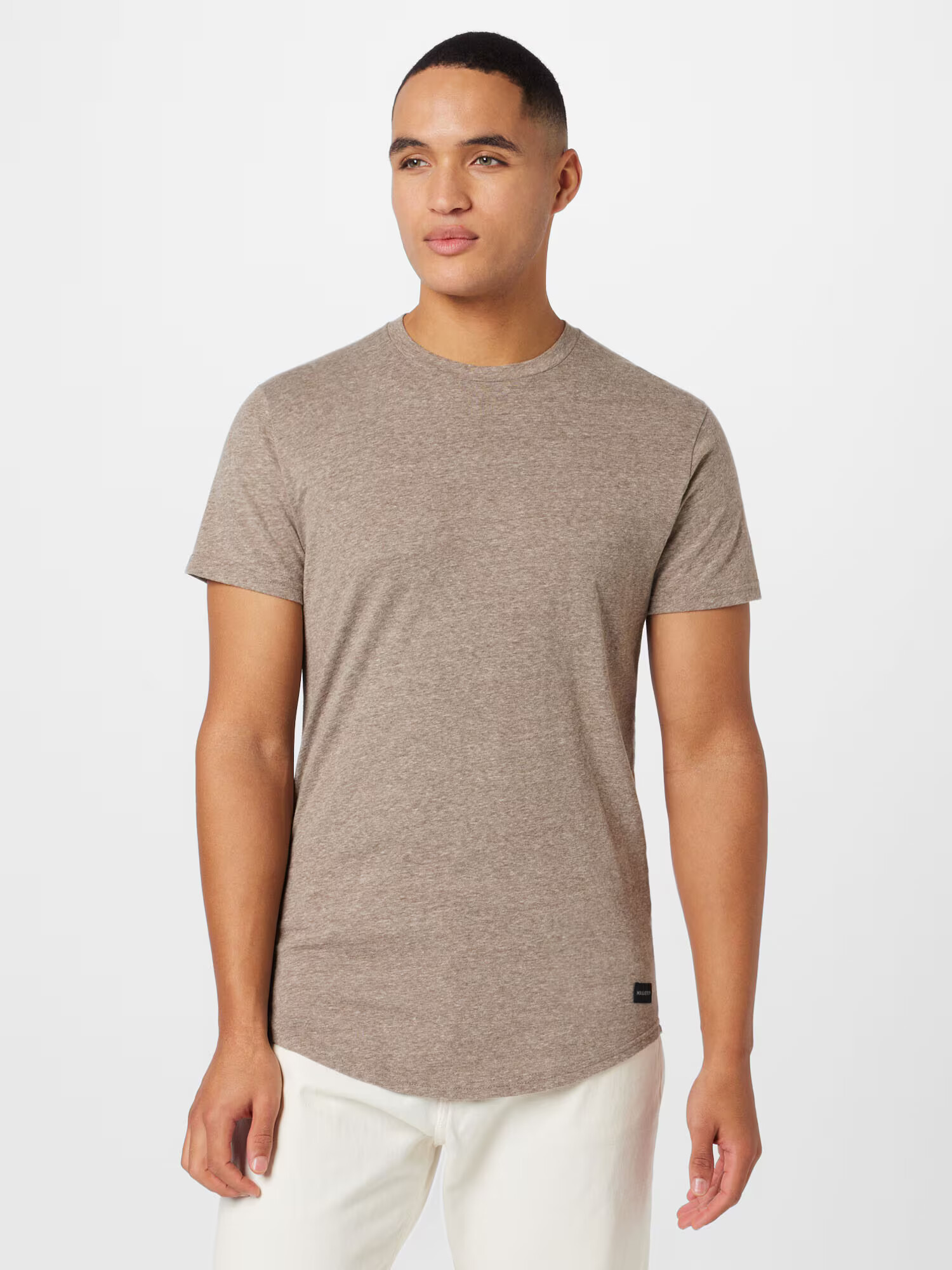 HOLLISTER Tricou maro deschis - Pled.ro