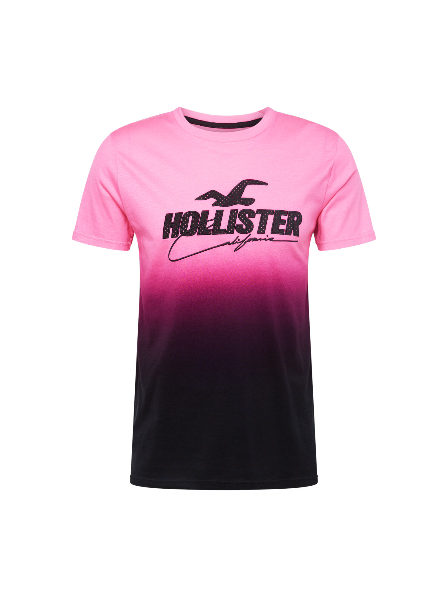 HOLLISTER Tricou mov zmeură / roz pitaya / roz deschis / negru - Pled.ro