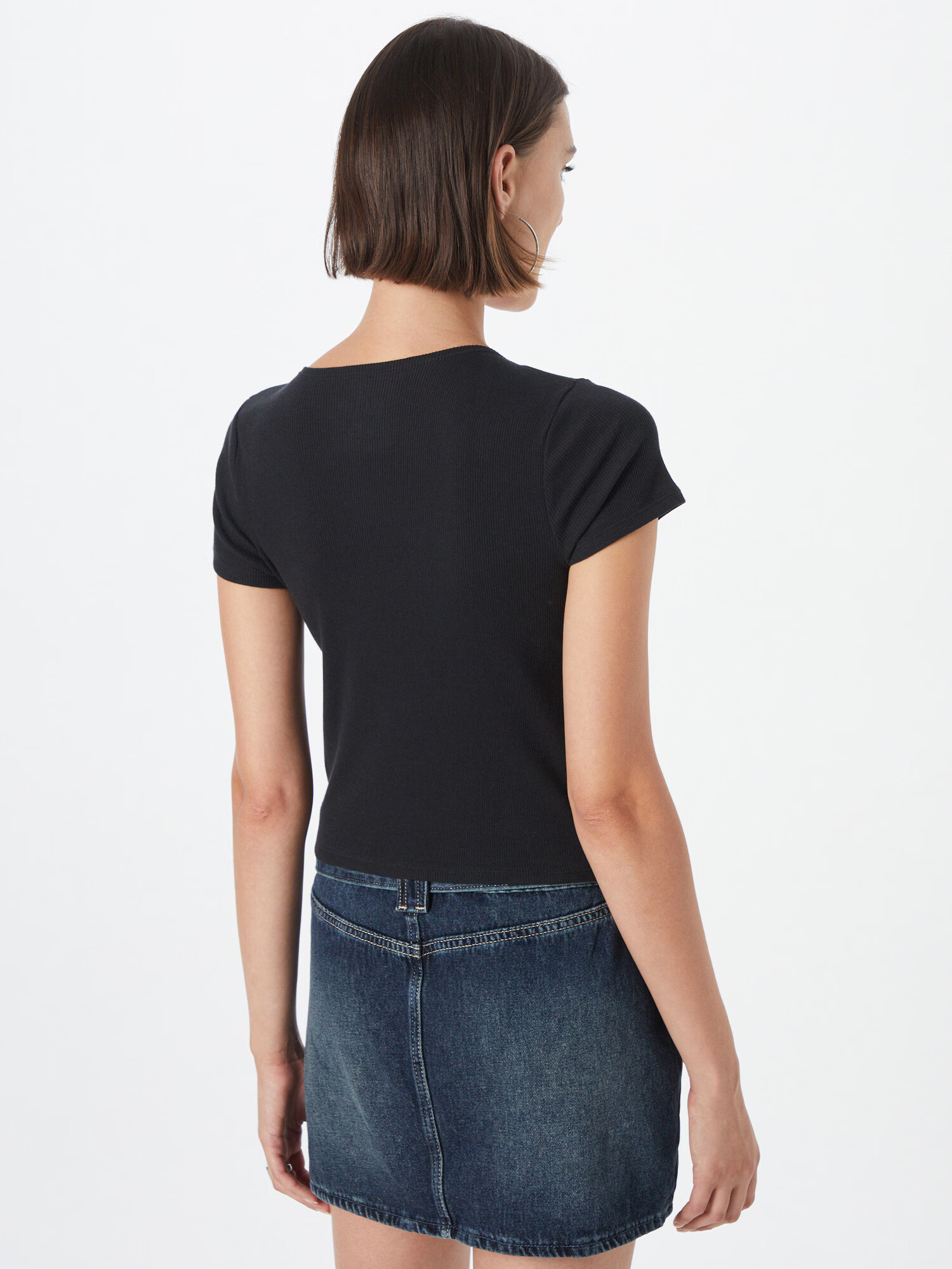 HOLLISTER Tricou negru - Pled.ro