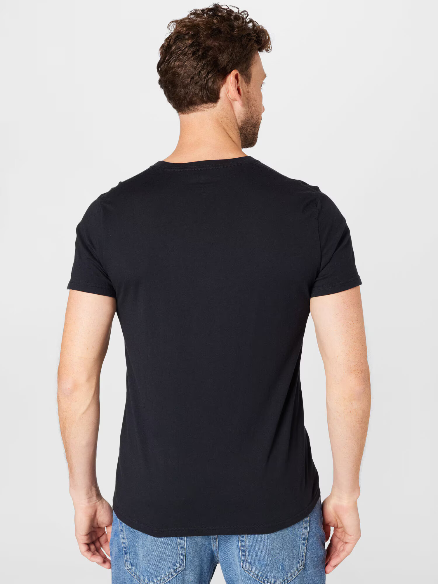 HOLLISTER Tricou negru - Pled.ro