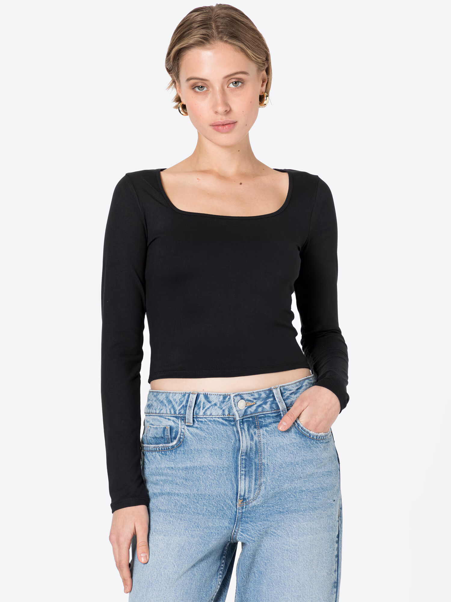 HOLLISTER Tricou negru - Pled.ro