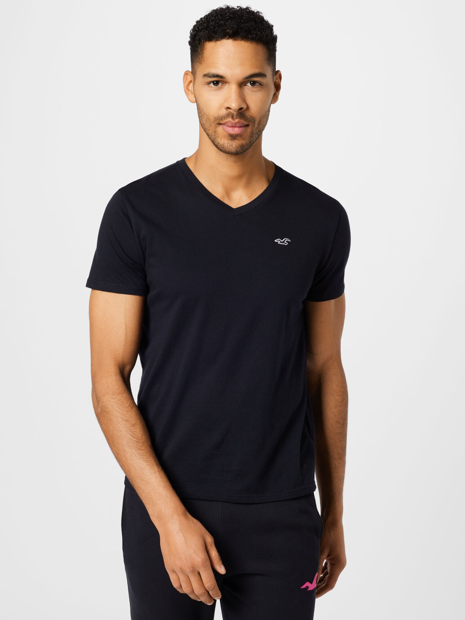 HOLLISTER Tricou negru - Pled.ro