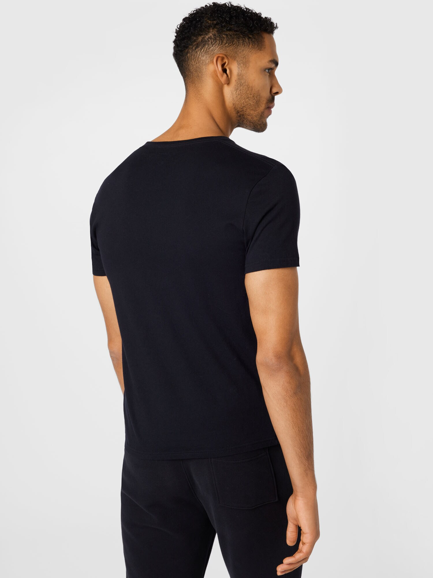 HOLLISTER Tricou negru - Pled.ro