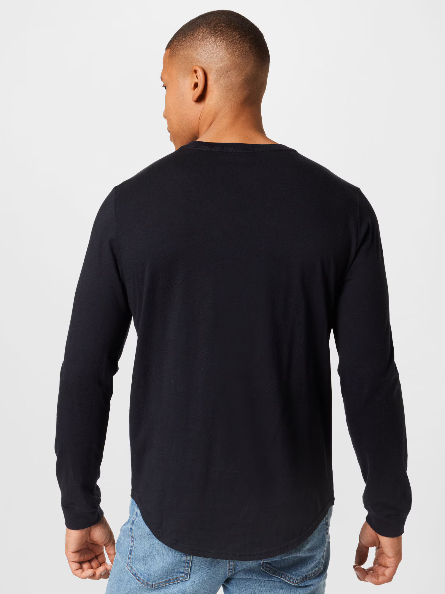 HOLLISTER Tricou negru - Pled.ro