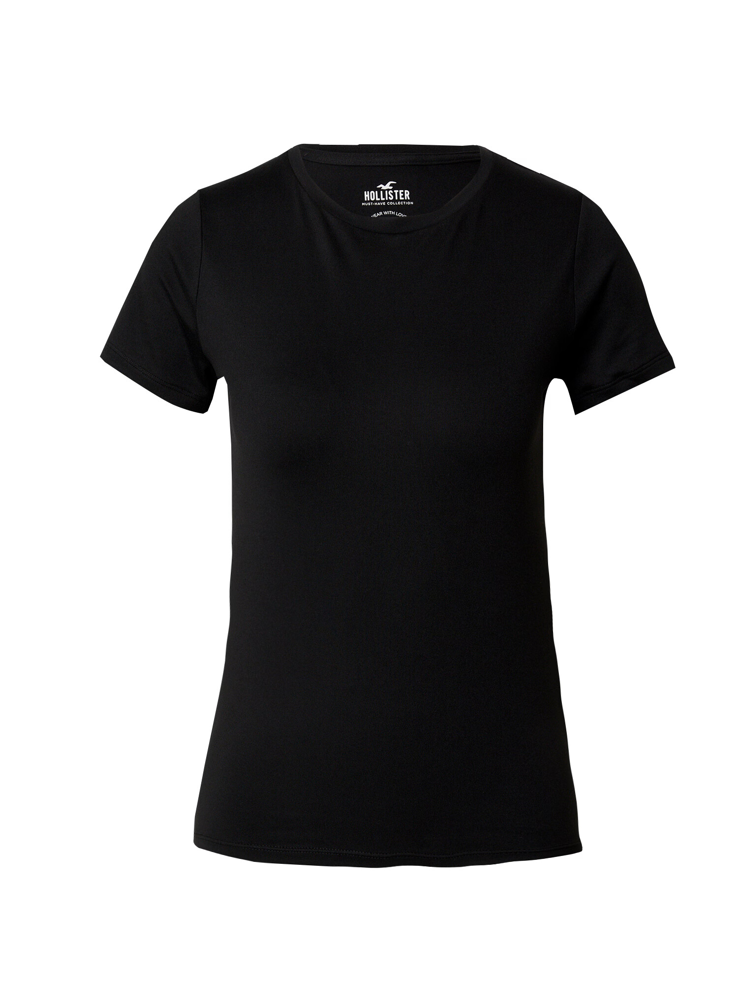 HOLLISTER Tricou negru - Pled.ro