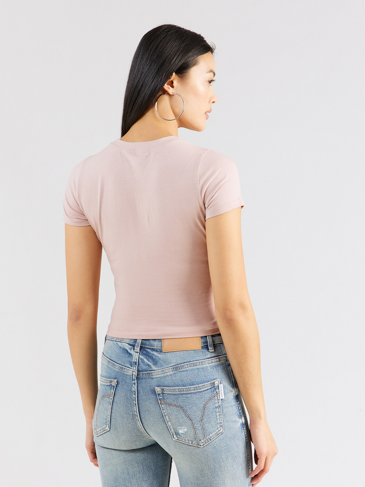 HOLLISTER Tricou rosé - Pled.ro