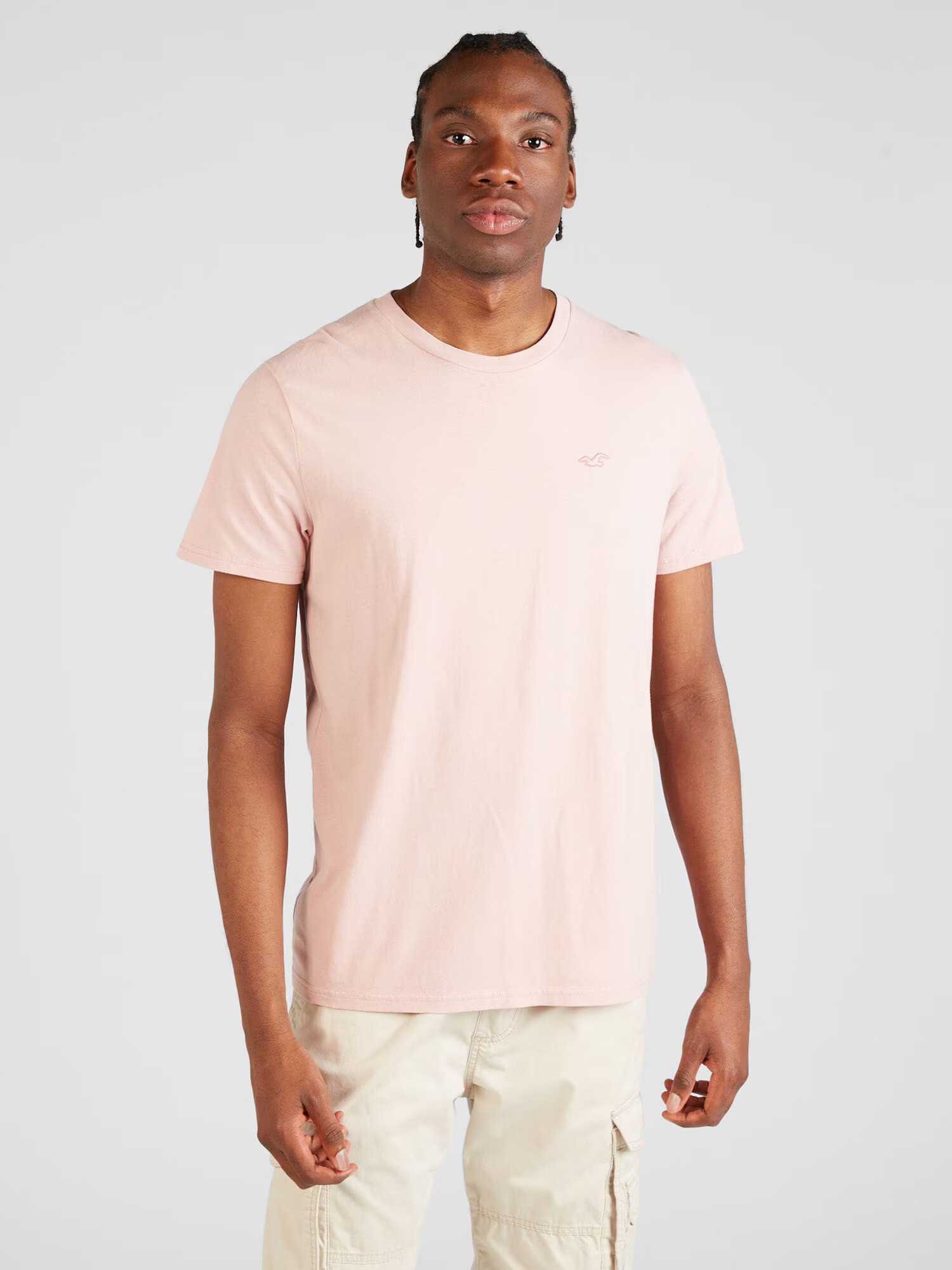 HOLLISTER Tricou rosé - Pled.ro