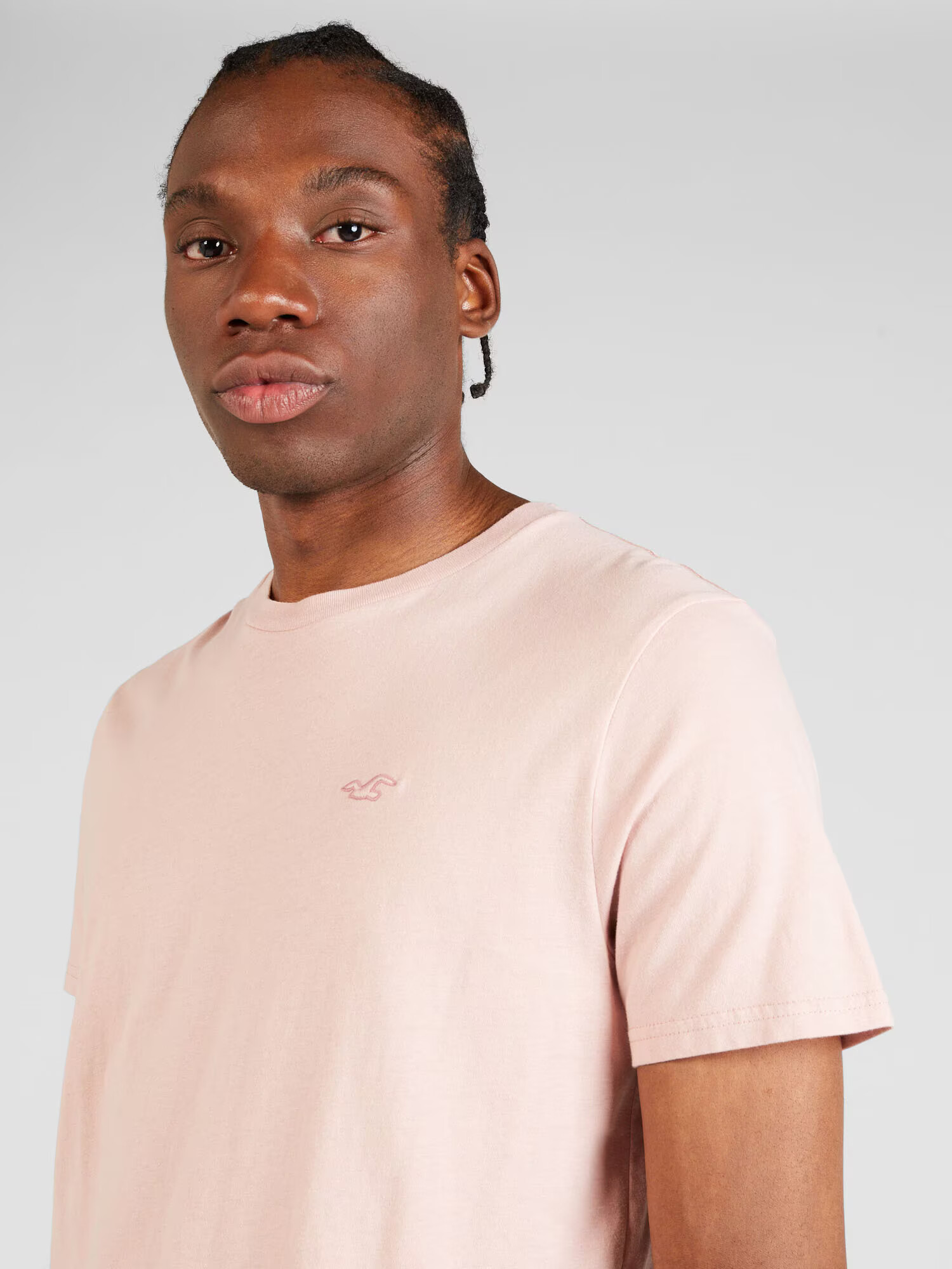 HOLLISTER Tricou rosé - Pled.ro