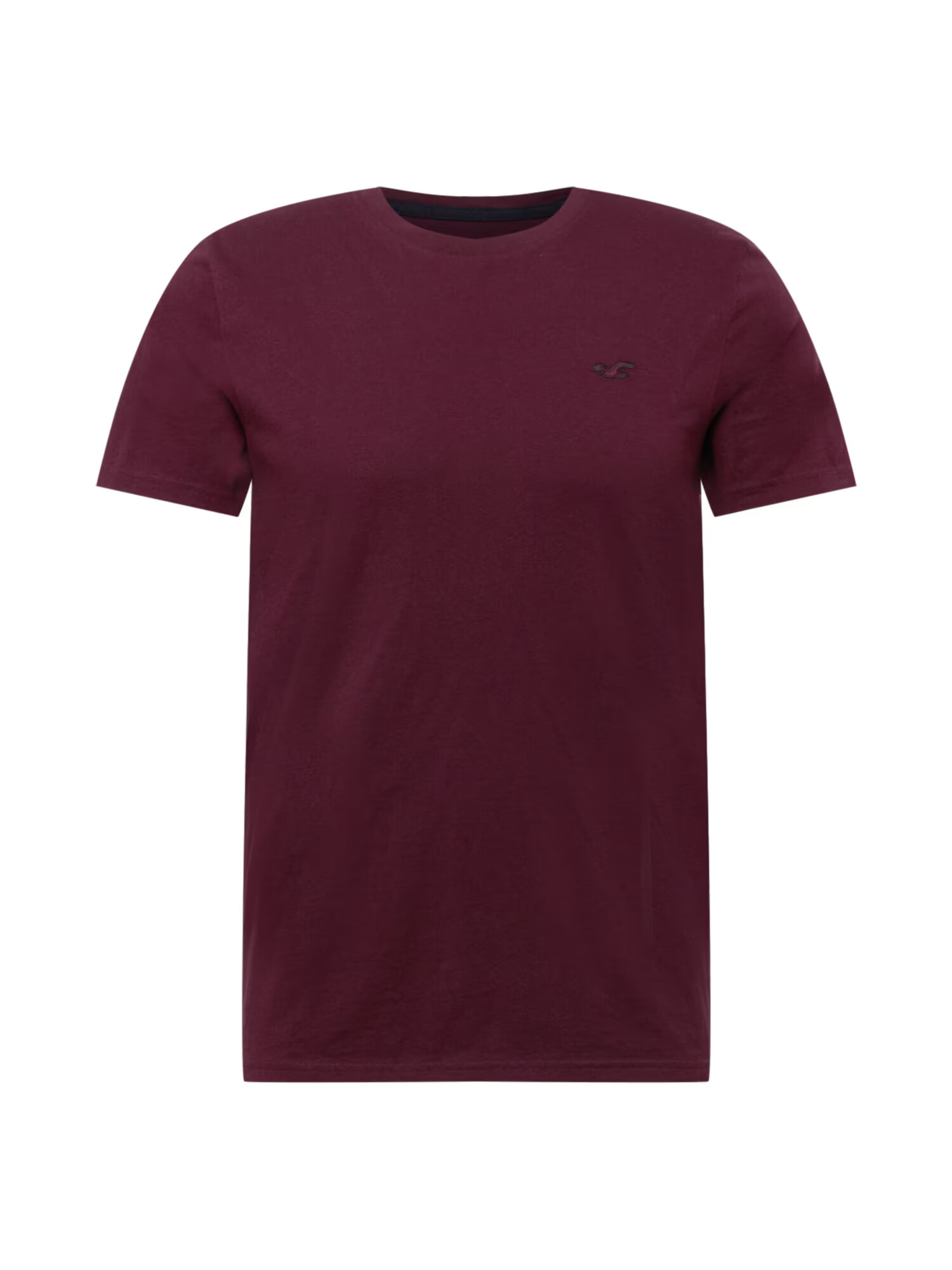 HOLLISTER Tricou roșu burgundy - Pled.ro