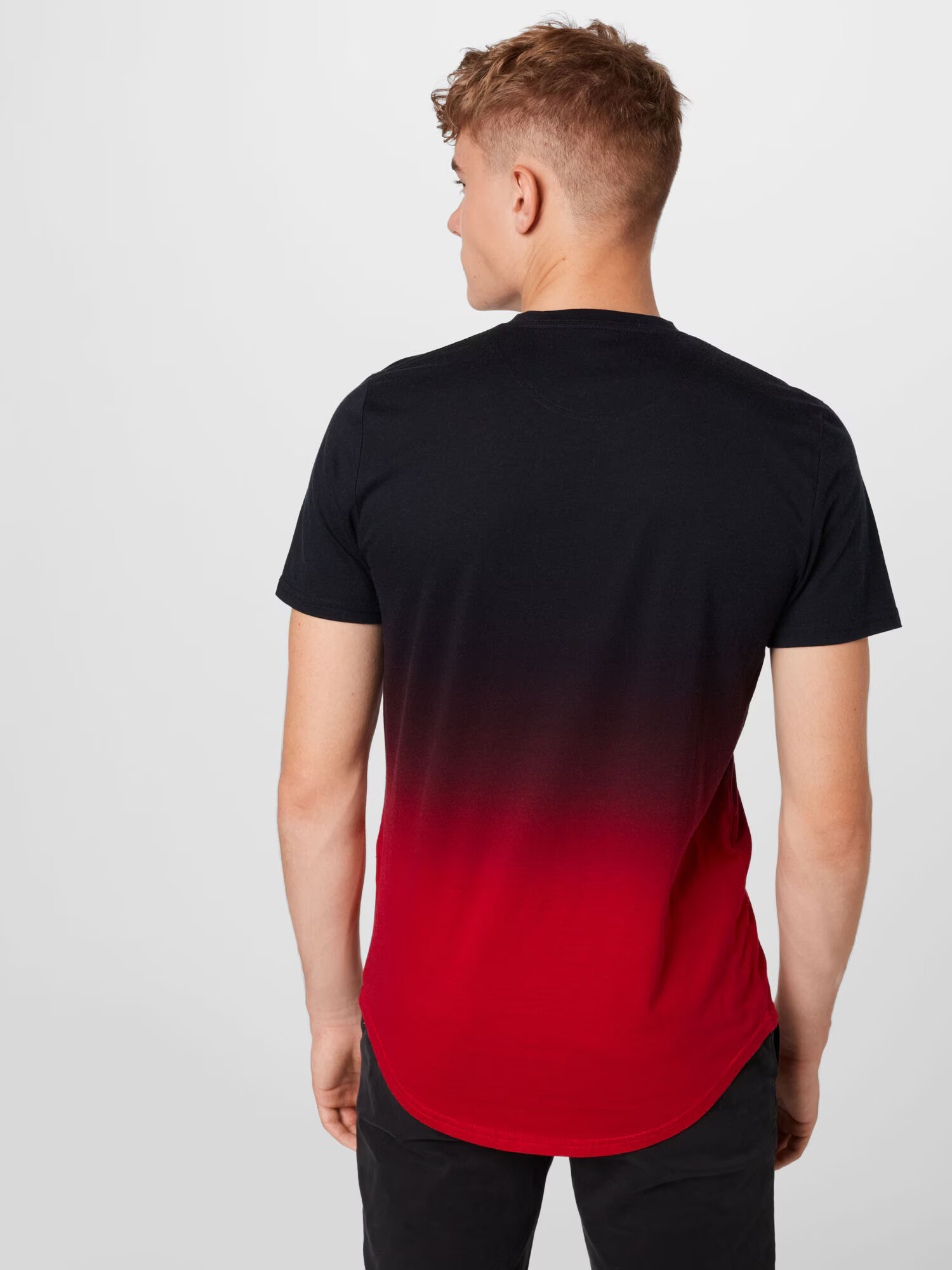 HOLLISTER Tricou roșu / negru - Pled.ro