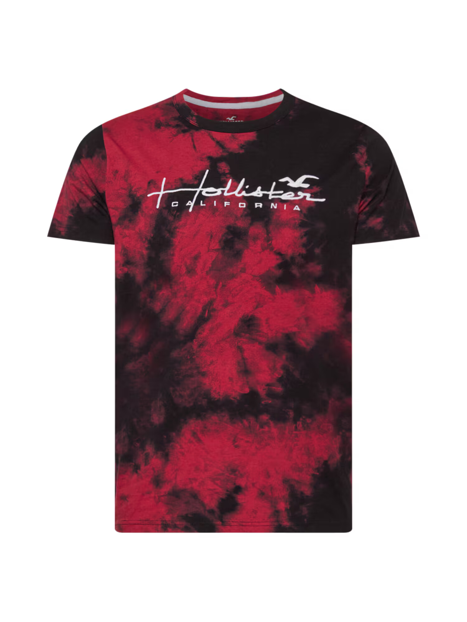 HOLLISTER Tricou roșu / negru / alb - Pled.ro