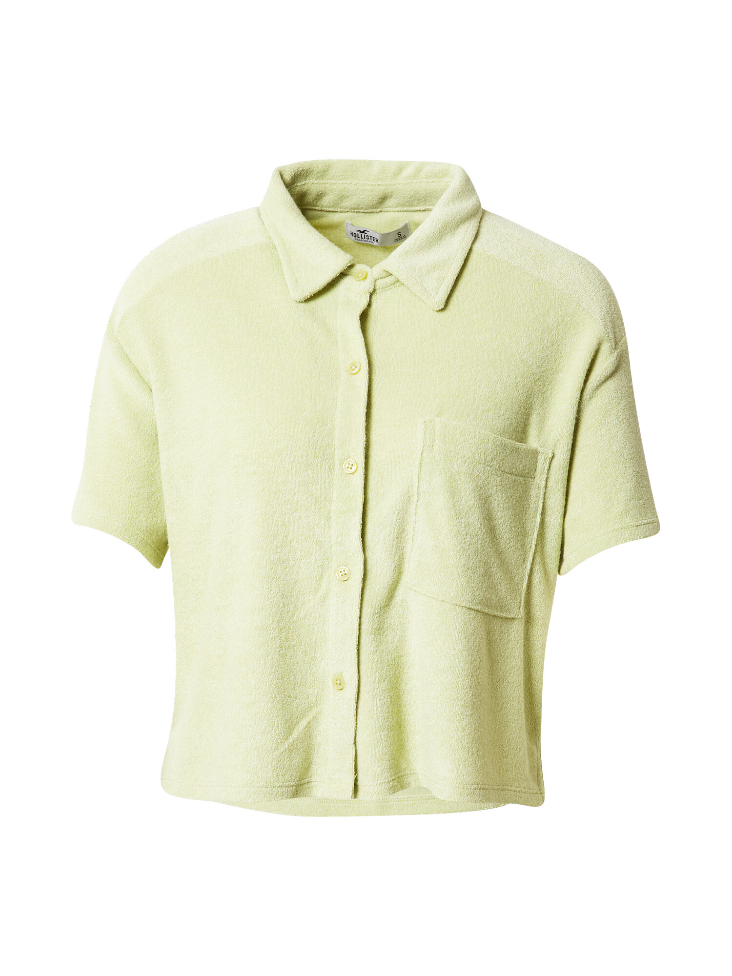 HOLLISTER Tricou verde deschis - Pled.ro