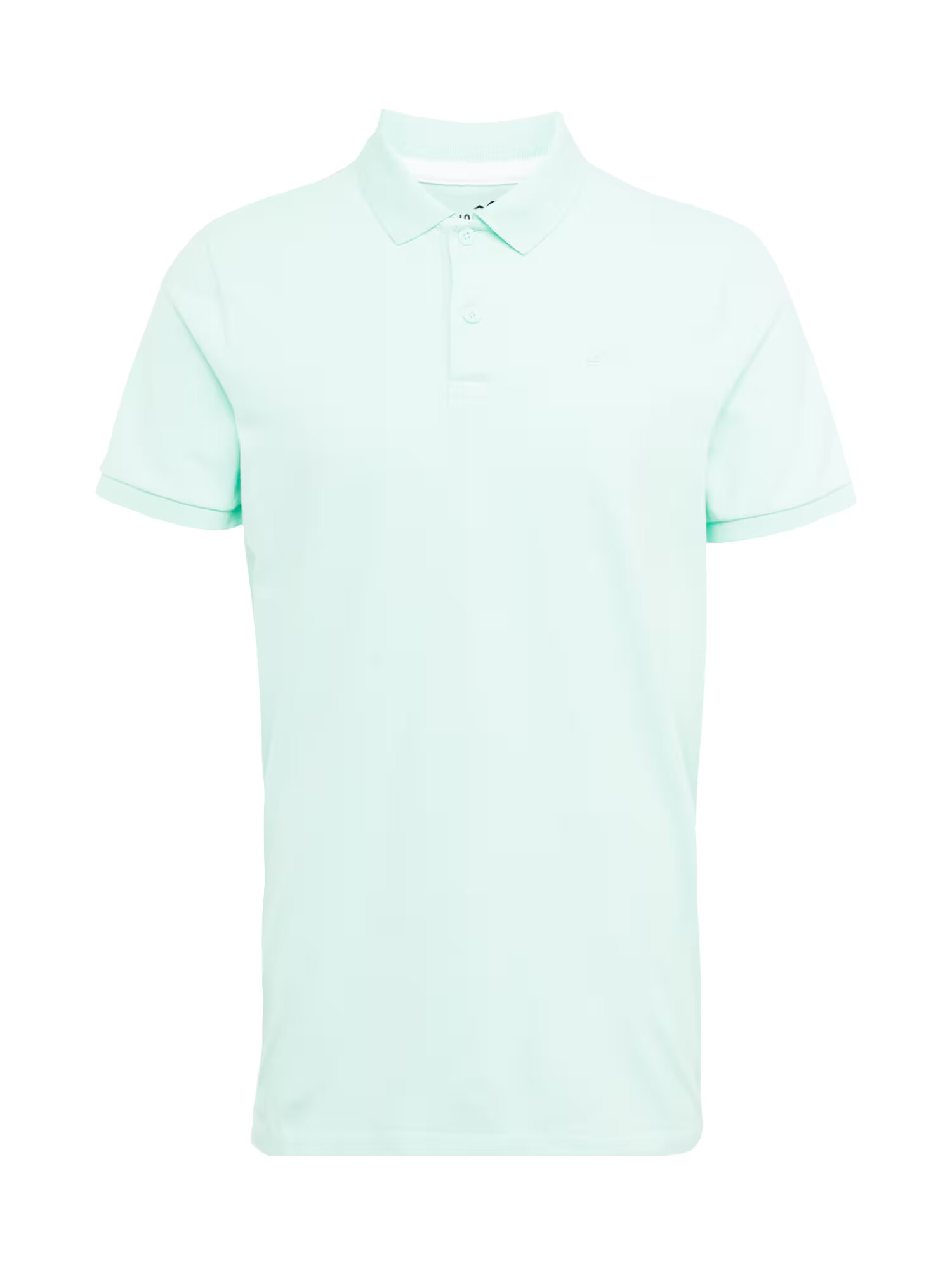 HOLLISTER Tricou verde mentă / alb - Pled.ro