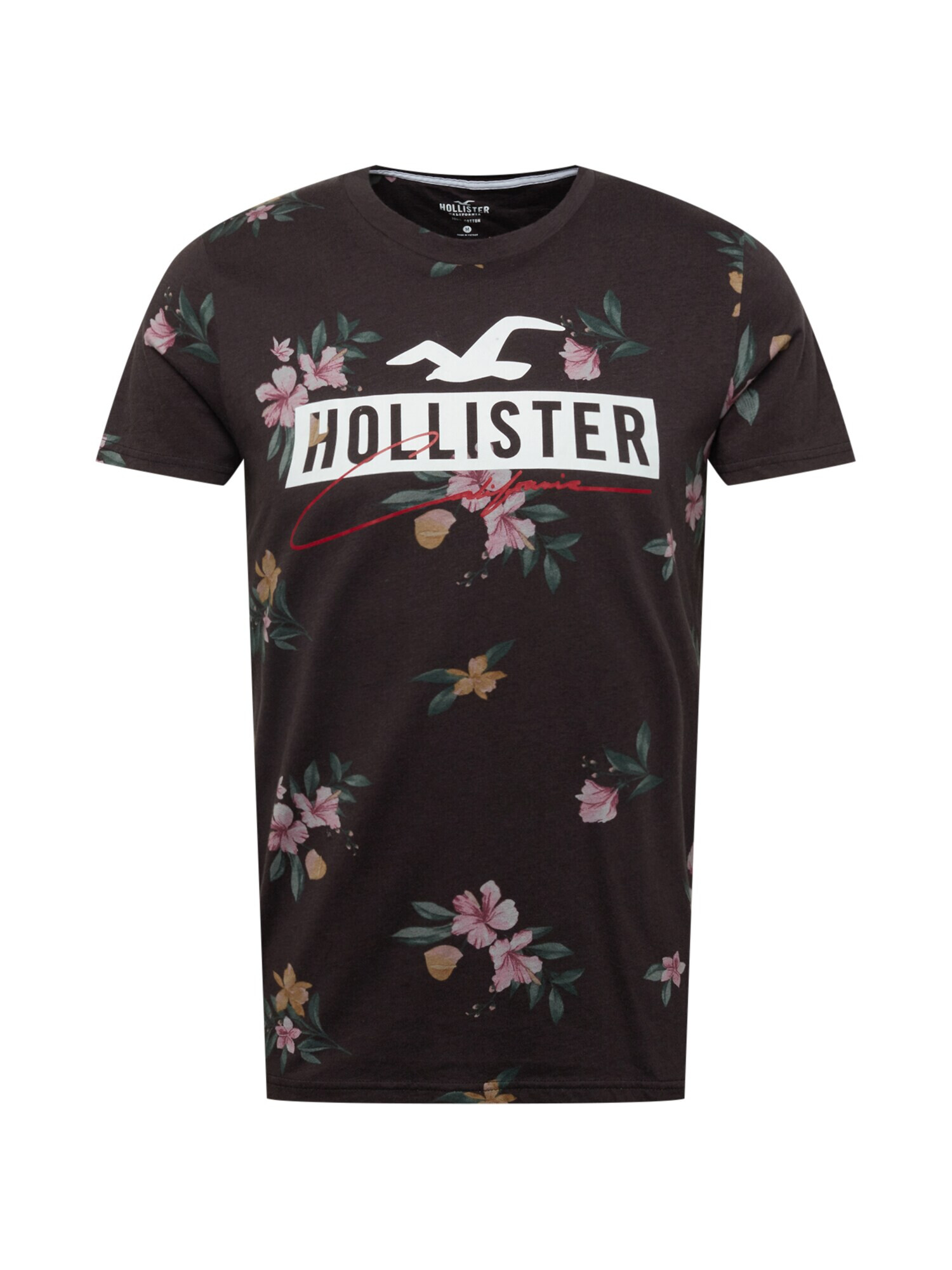 HOLLISTER Tricou verde / portocaliu / roz / negru / alb - Pled.ro