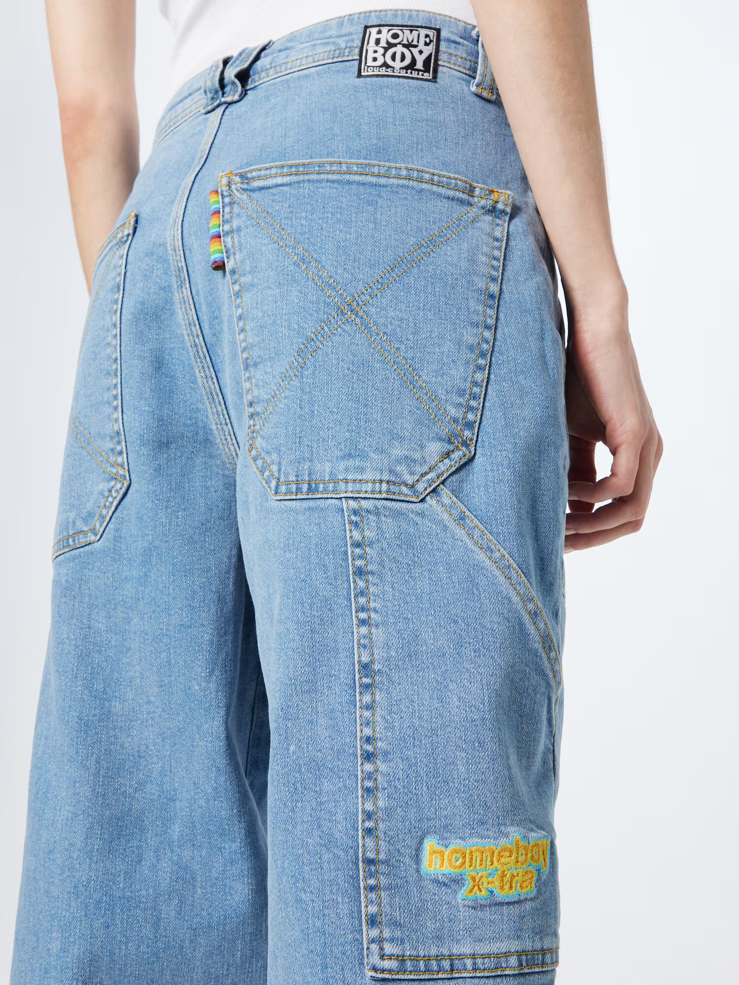 HOMEBOY Jeans 'x-tra WORK PANTS' albastru denim - Pled.ro