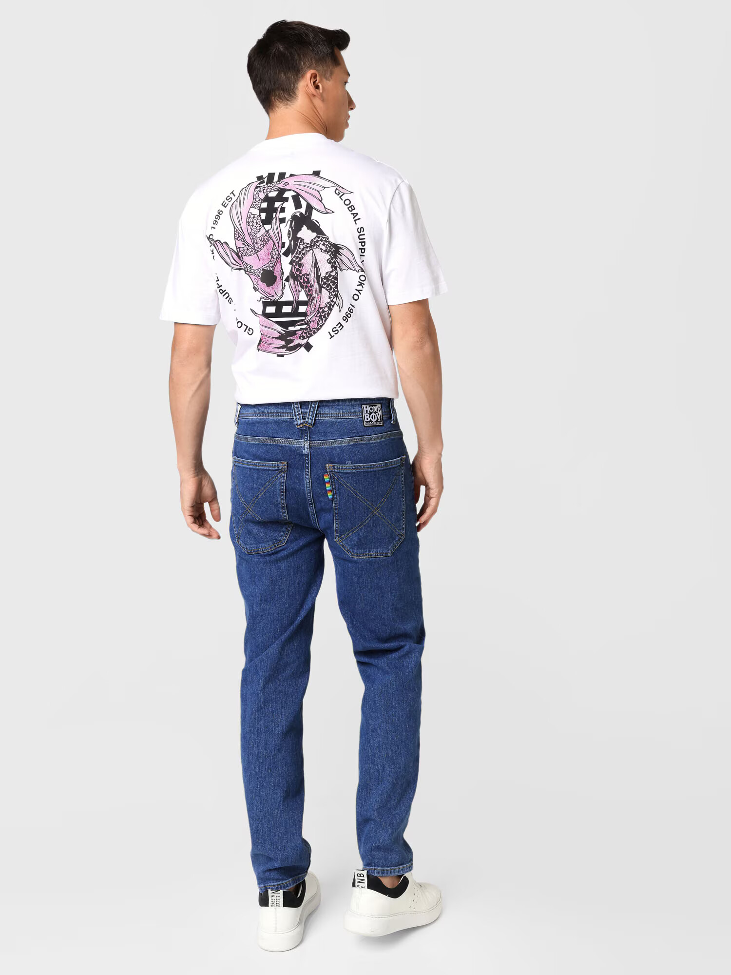 HOMEBOY Jeans 'x-tra LOOSE FLEX Denim' albastru închis - Pled.ro