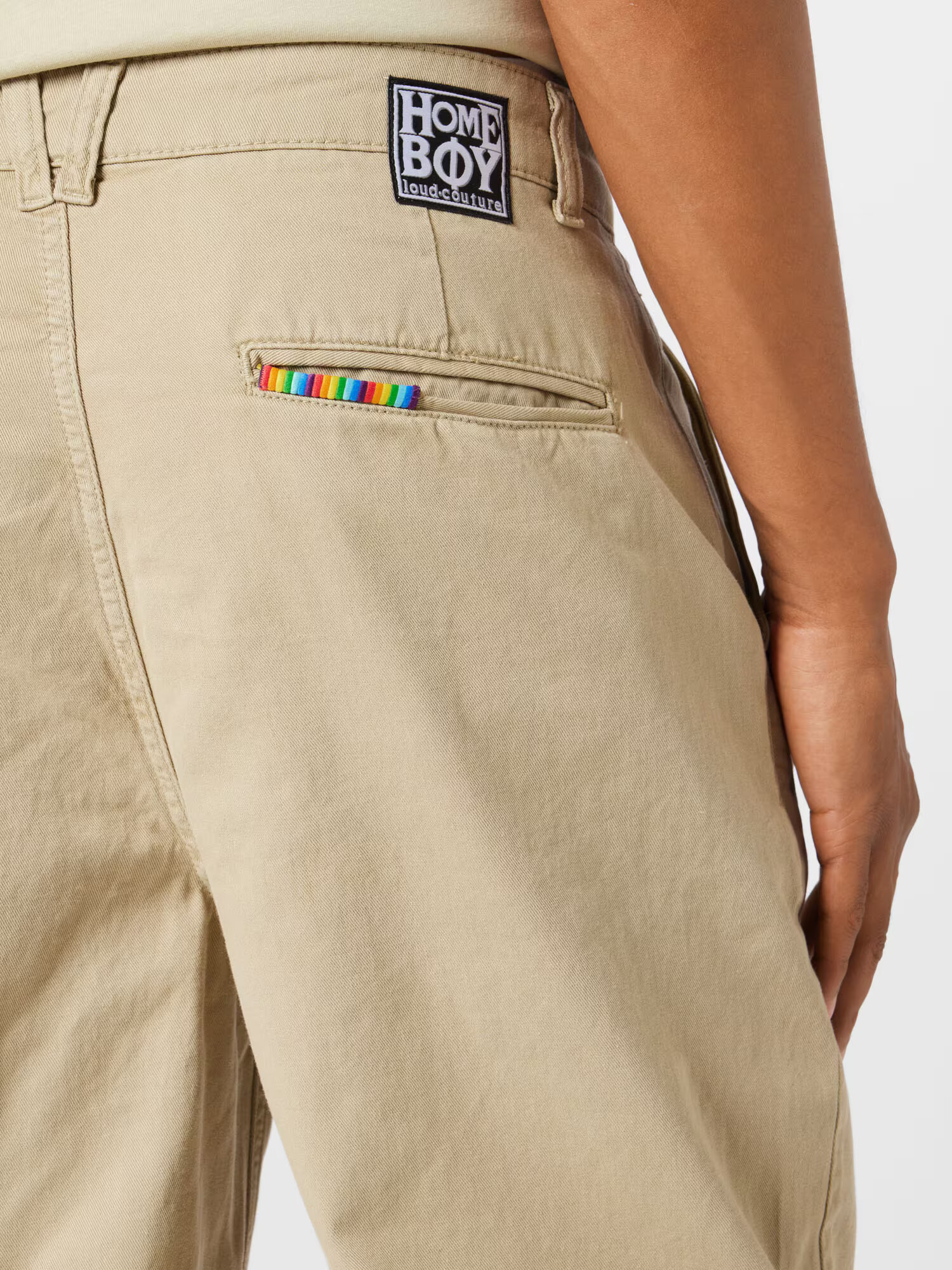 HOMEBOY Pantaloni eleganți 'X-TRA SWARM CHINO' bej - Pled.ro