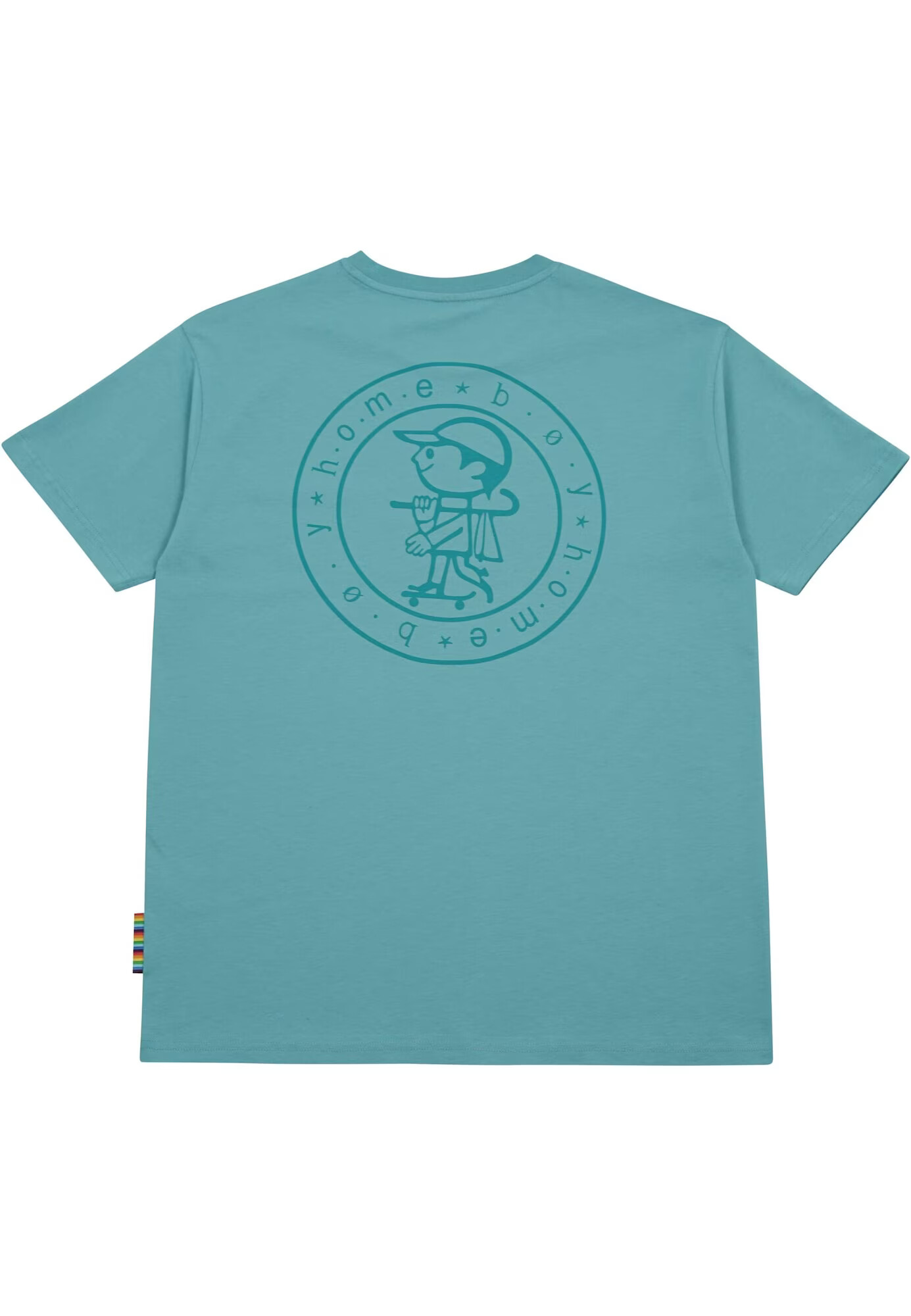 HOMEBOY Tricou 'Hans' opal / albastru pastel - Pled.ro