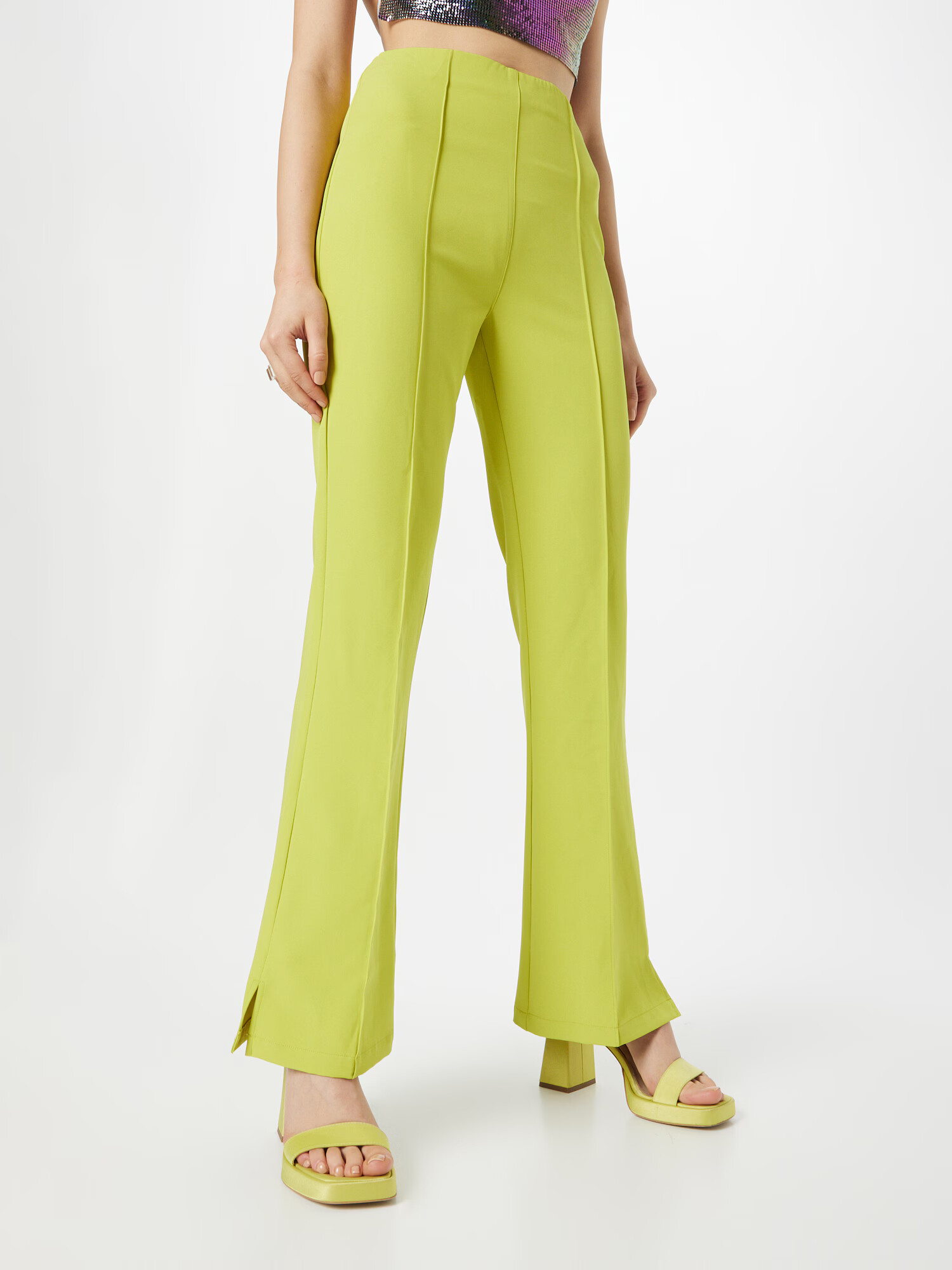 Hosbjerg Pantaloni 'Ivy Adele' verde deschis - Pled.ro