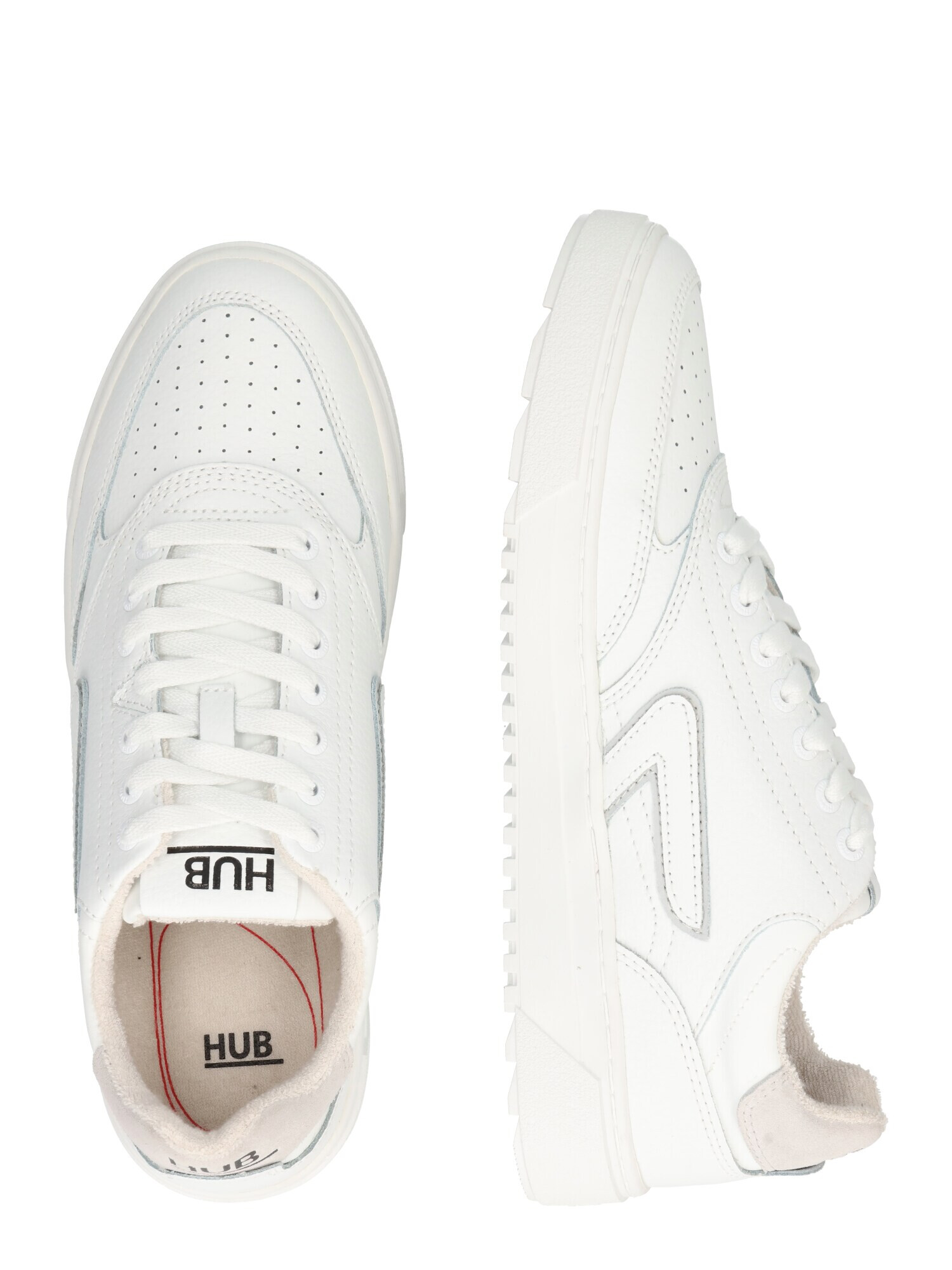 HUB Sneaker low 'Duke' alb - Pled.ro