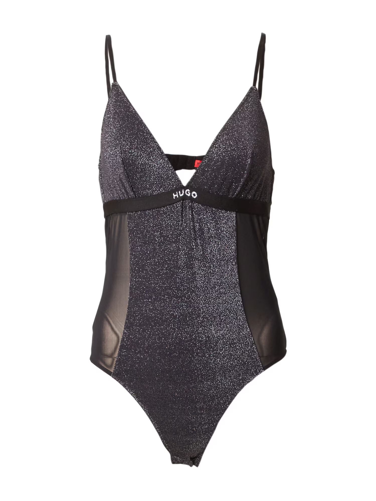 HUGO Body 'Lurex' negru - Pled.ro