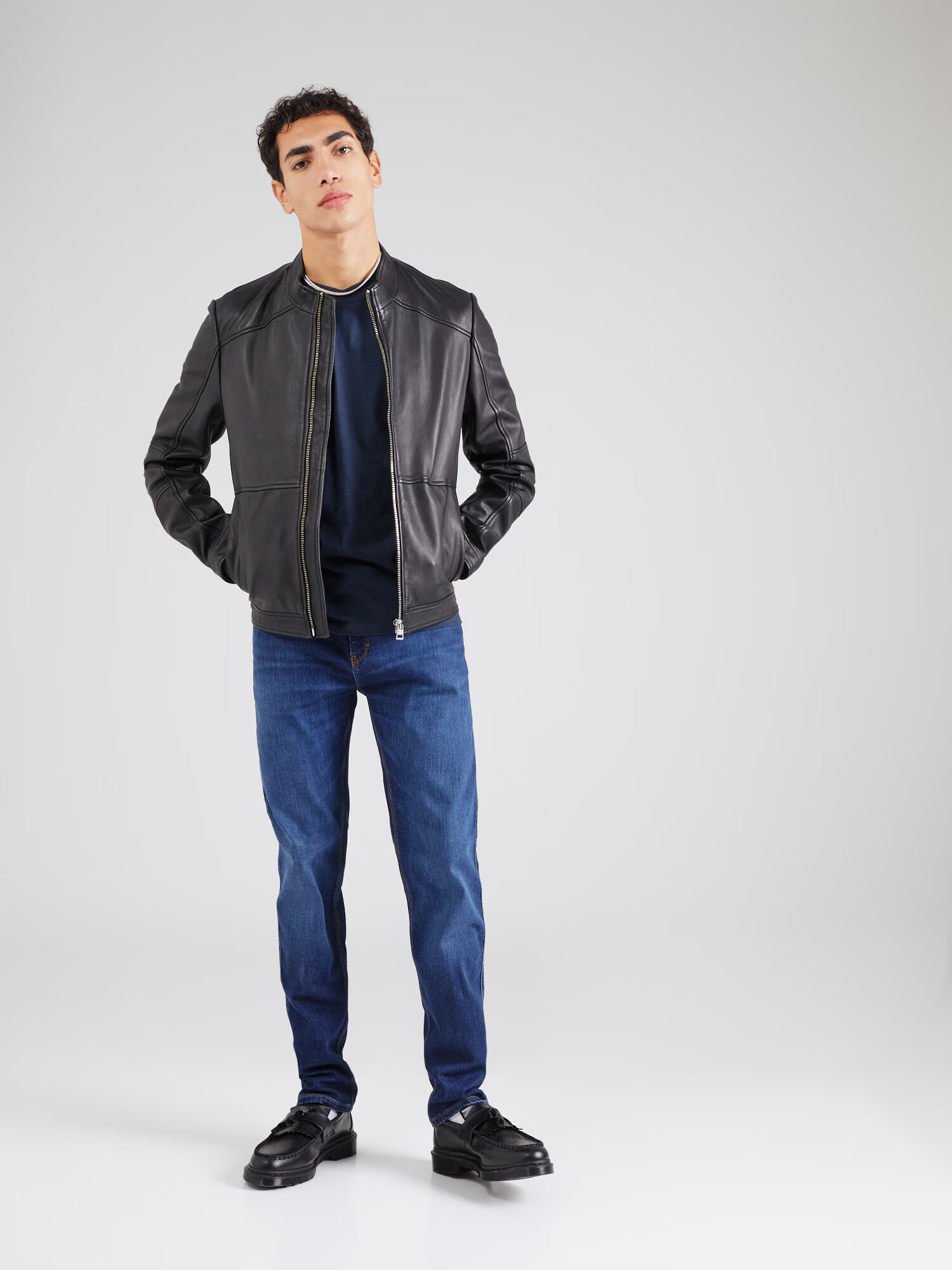 HUGO Jeans '708' bleumarin - Pled.ro