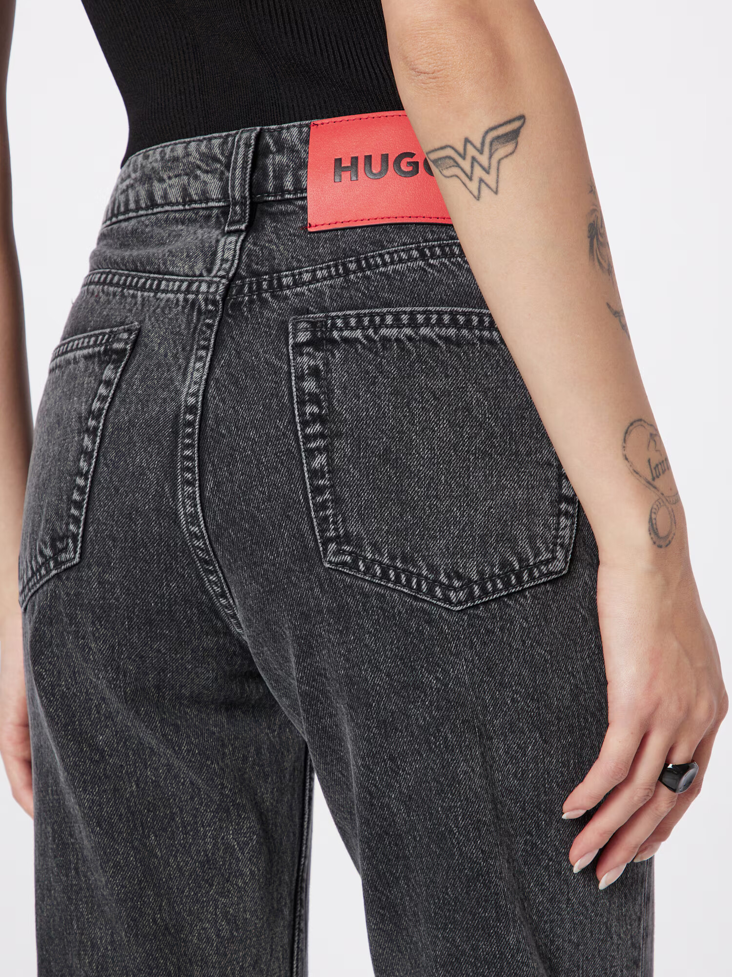 HUGO Jeans '938' gri metalic - Pled.ro