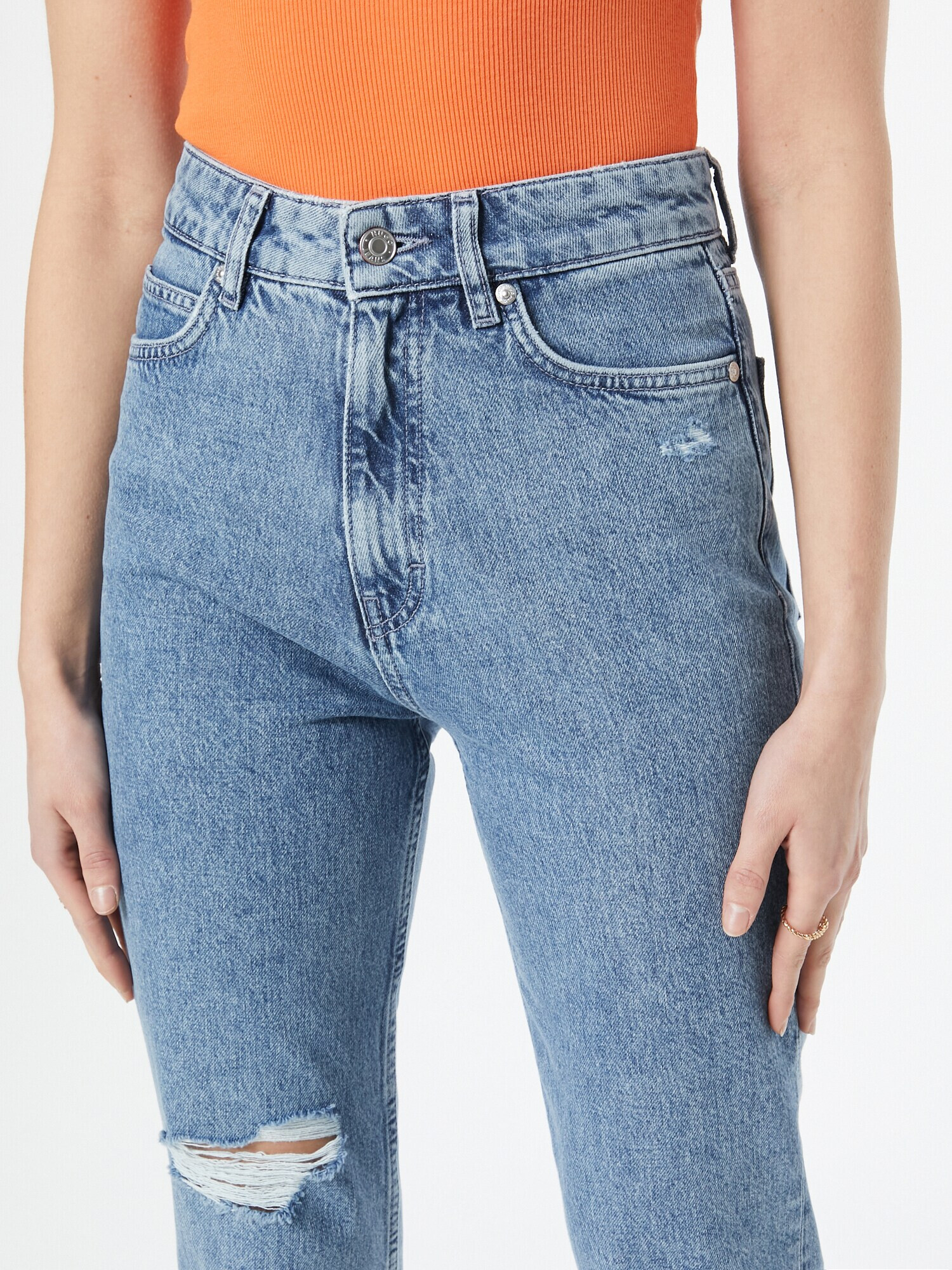 HUGO Jeans albastru denim - Pled.ro