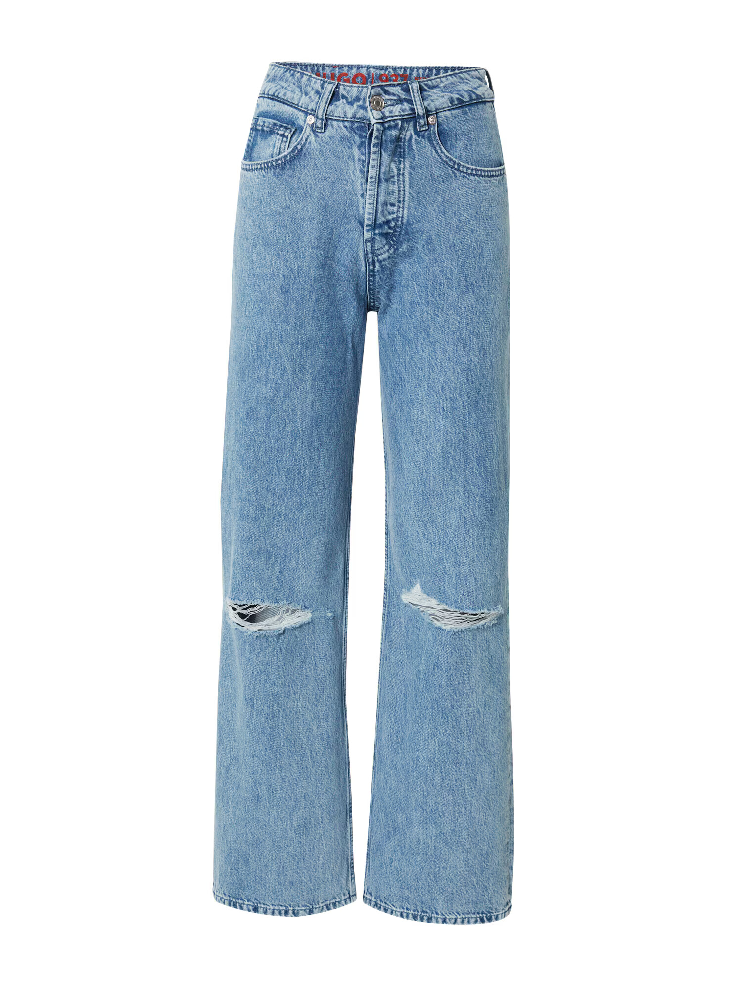 HUGO Jeans albastru denim - Pled.ro