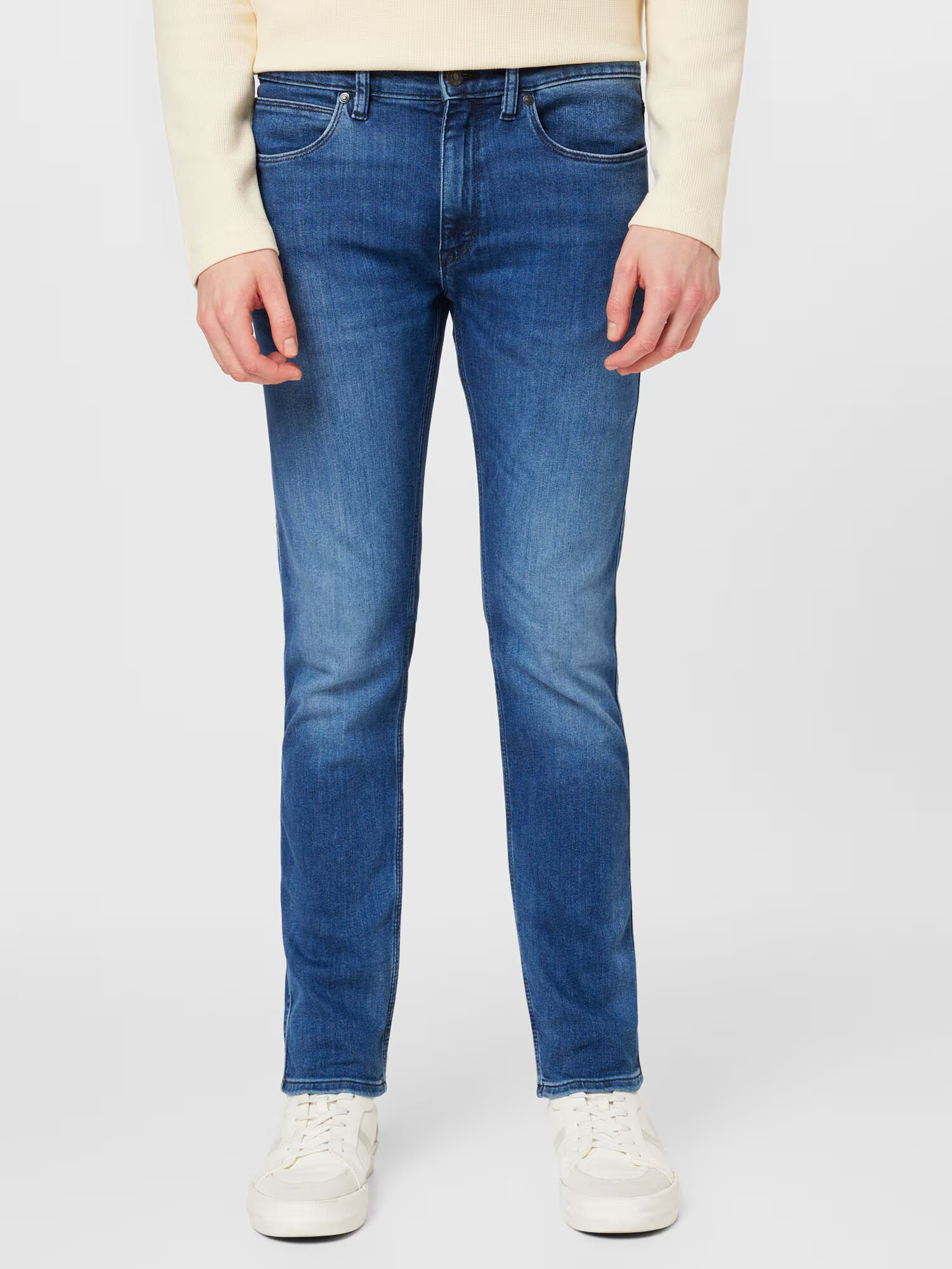 HUGO Jeans albastru denim - Pled.ro