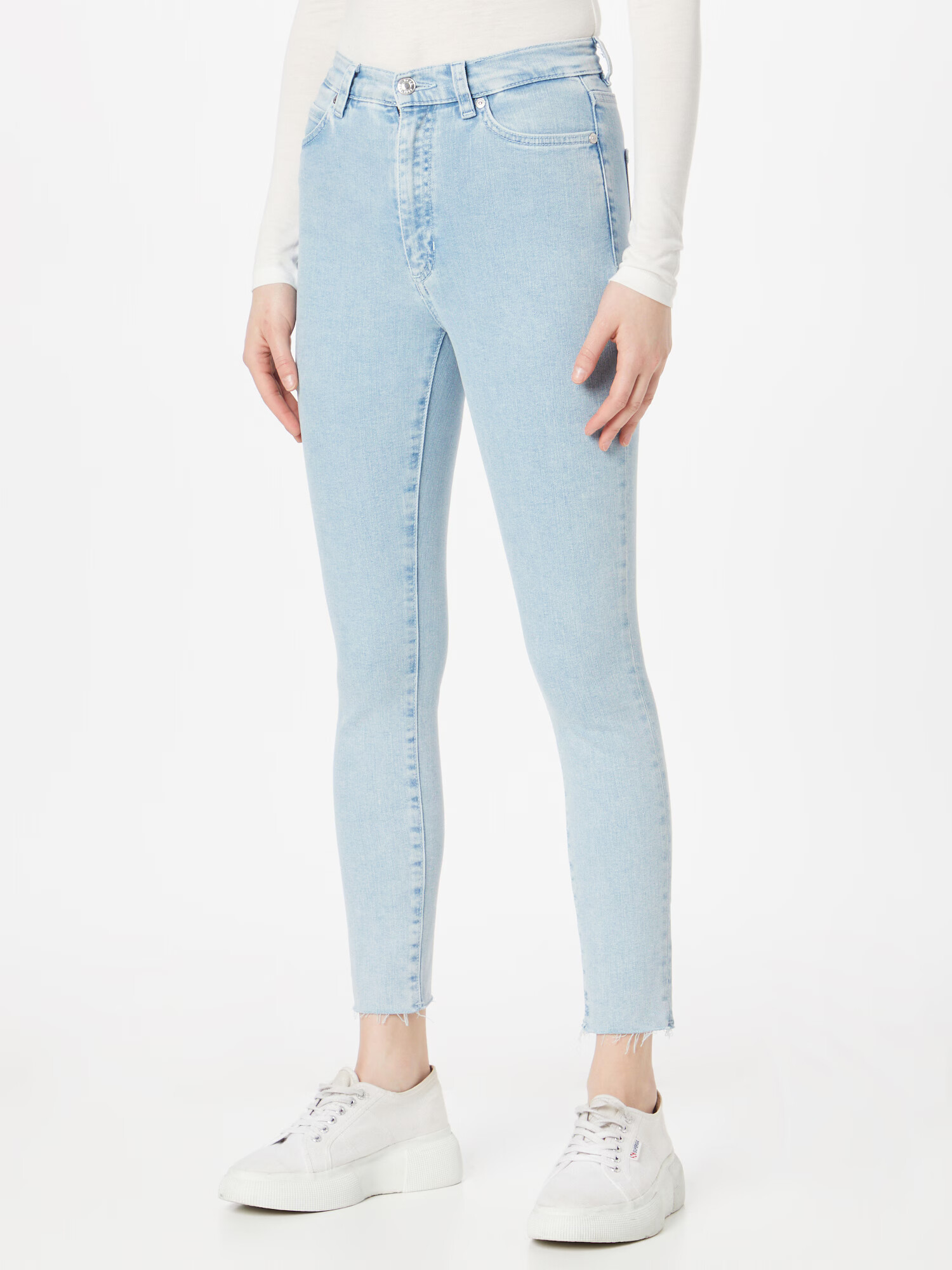 HUGO Jeans 'Lou' albastru deschis - Pled.ro