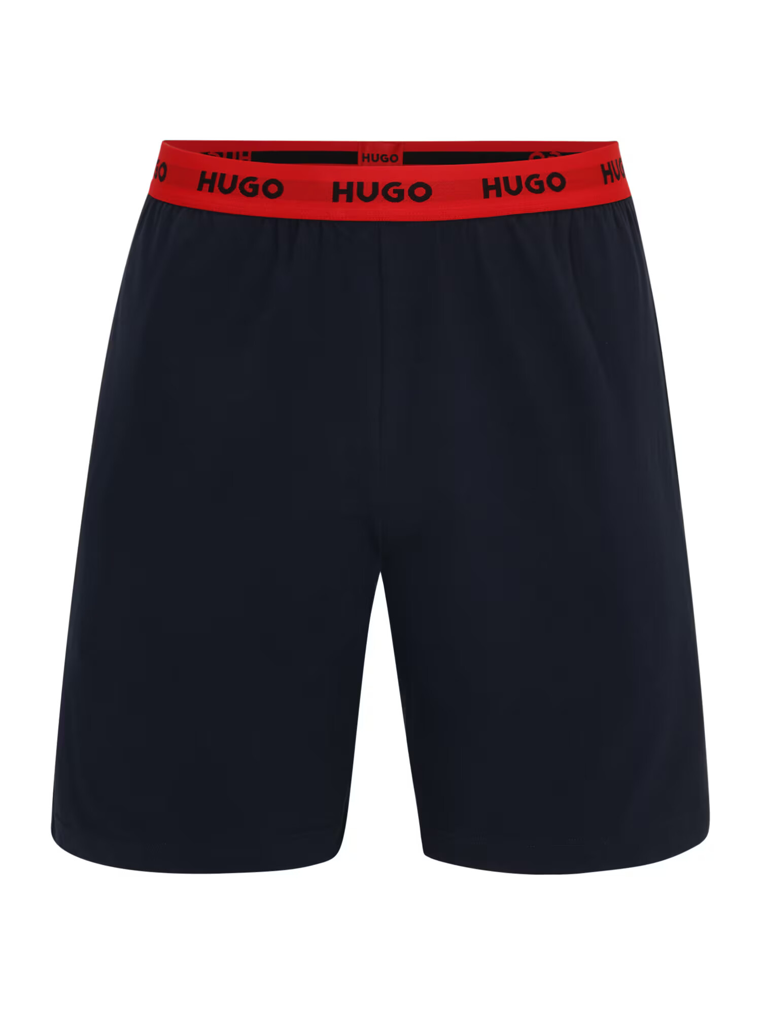 HUGO Pantaloni de pijama 'Linked' bleumarin / roșu - Pled.ro