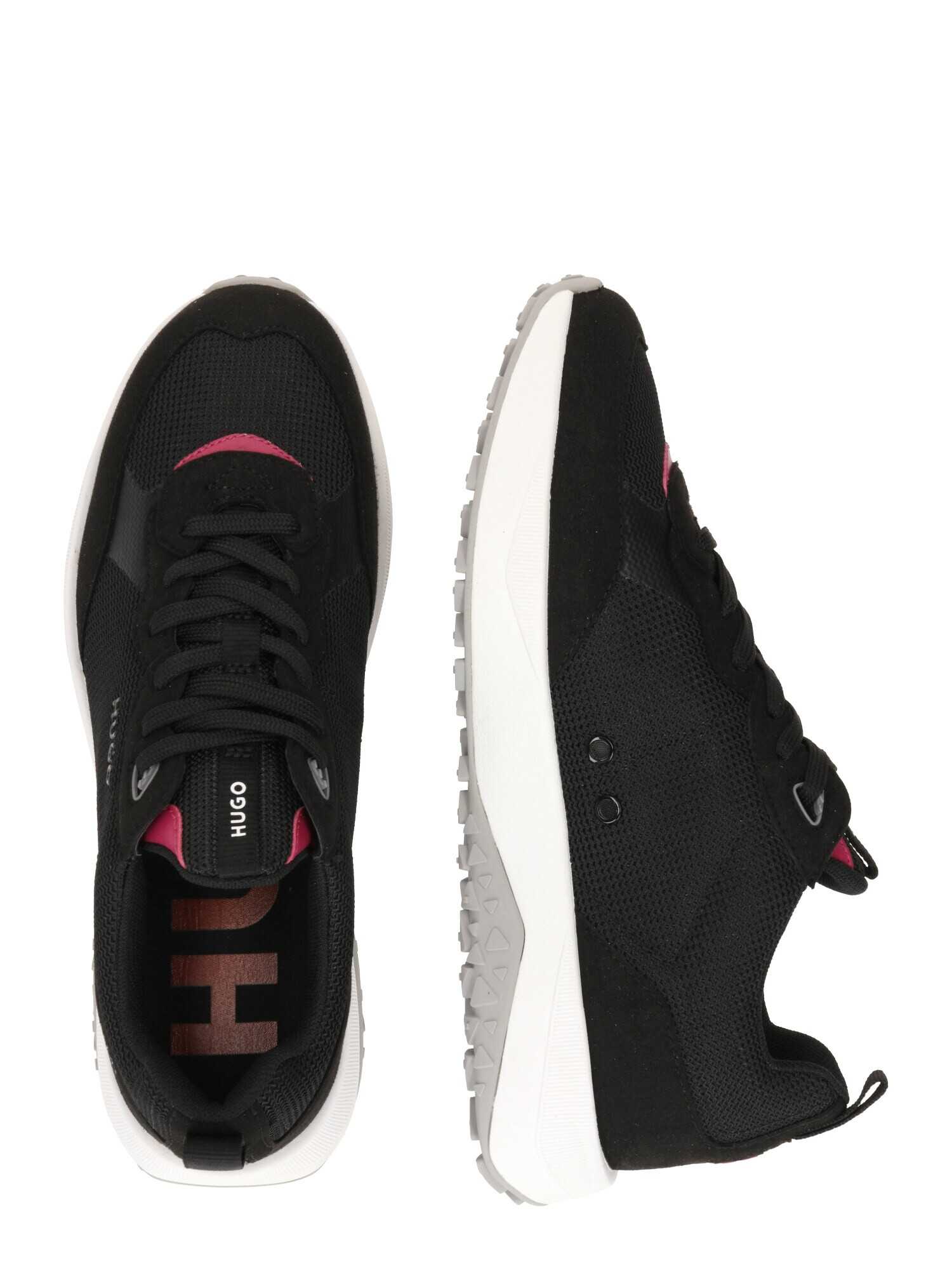 HUGO Sneaker low 'Kane' roz deschis / negru - Pled.ro