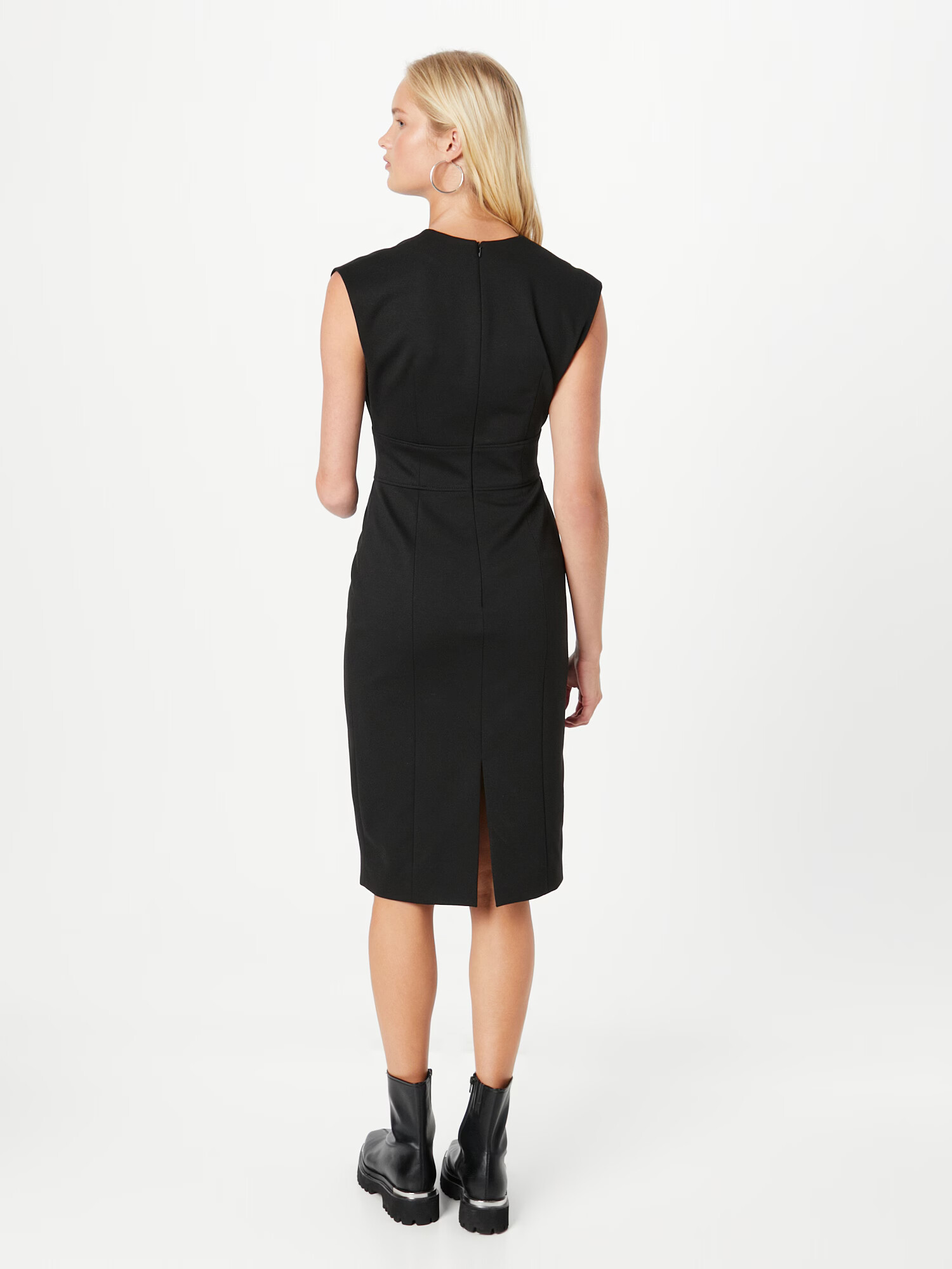 HUGO Red Rochie mulate 'Kemanda' negru - Pled.ro