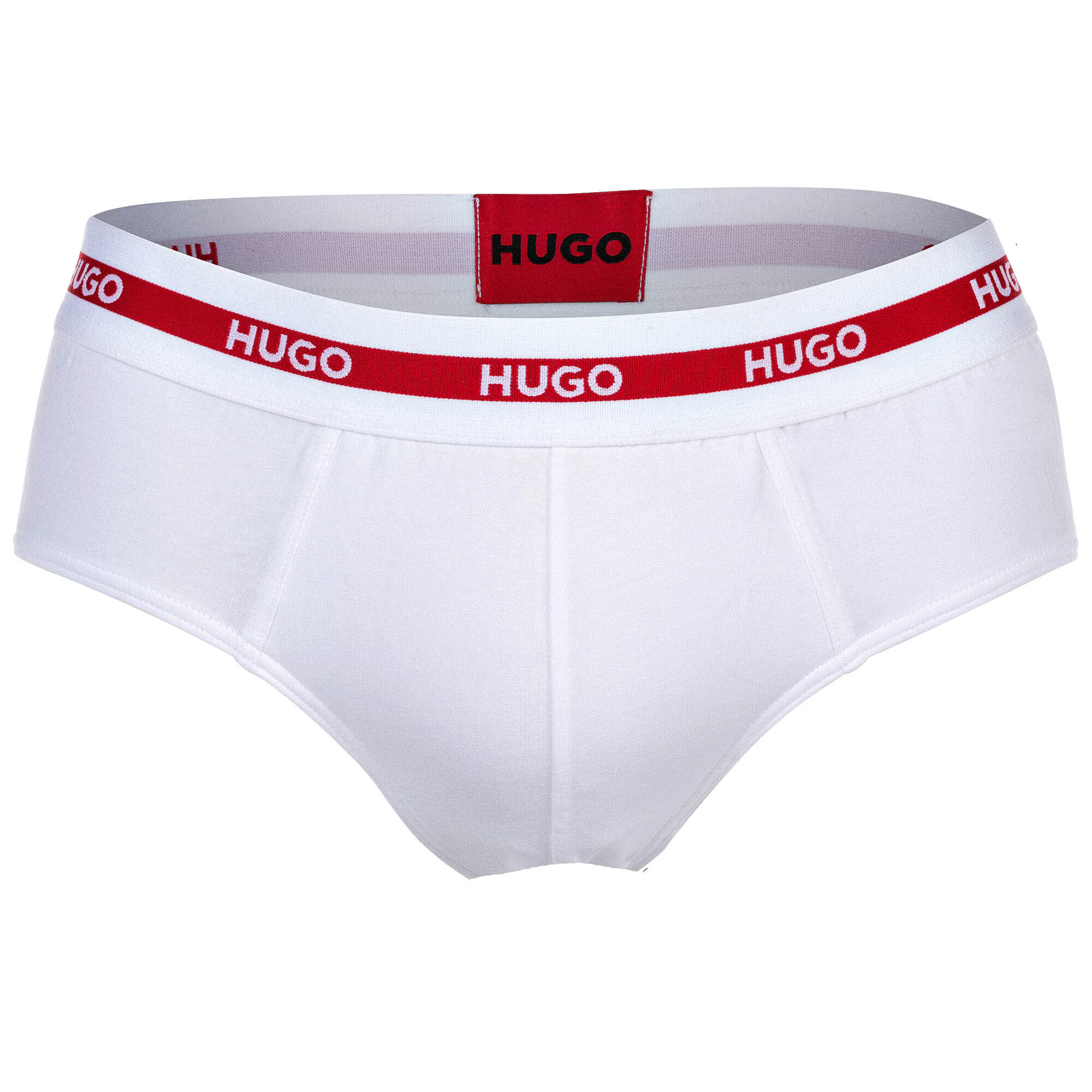 HUGO Slip roșu / alb - Pled.ro