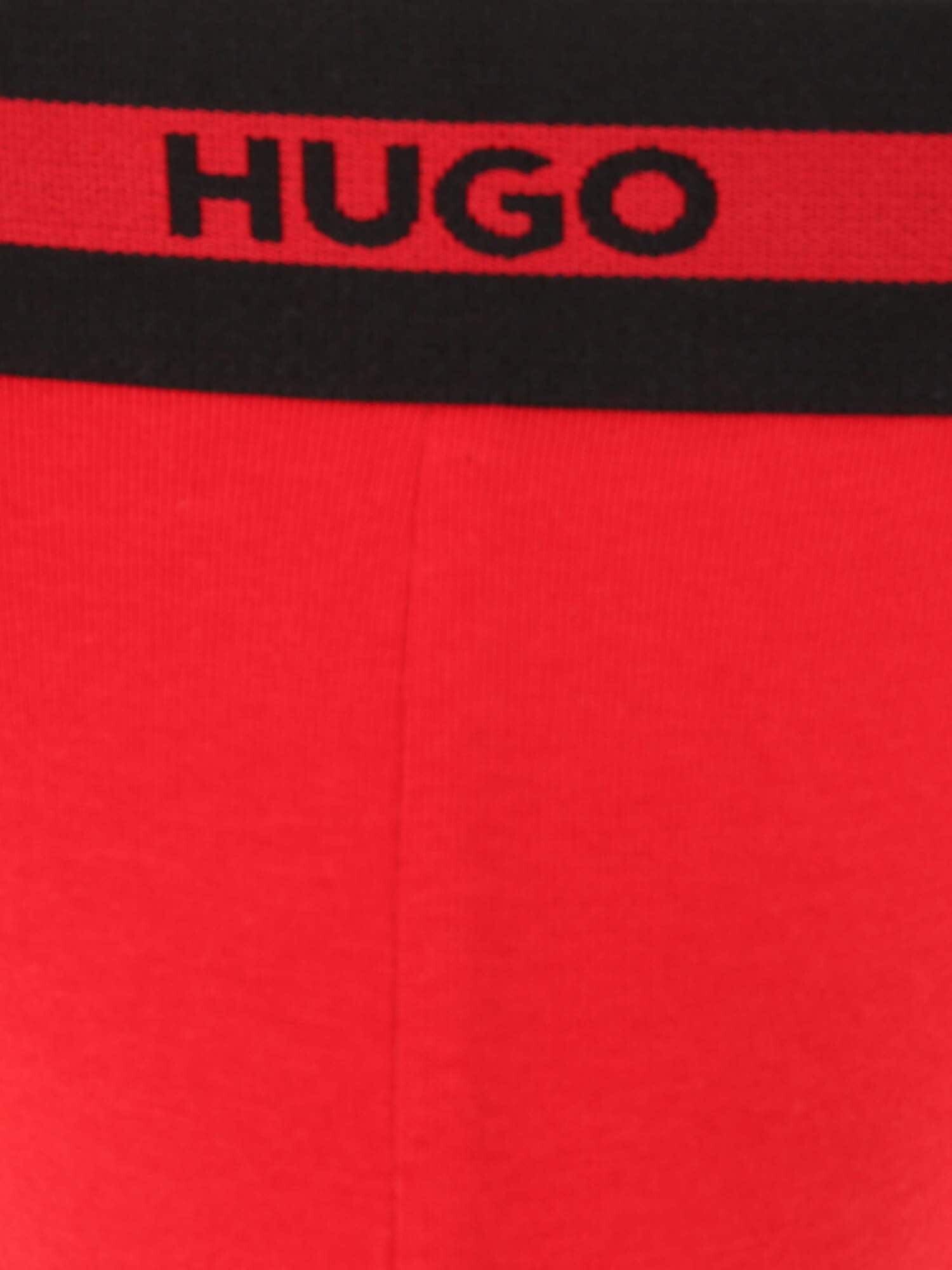 HUGO Red Slip roșu / negru - Pled.ro