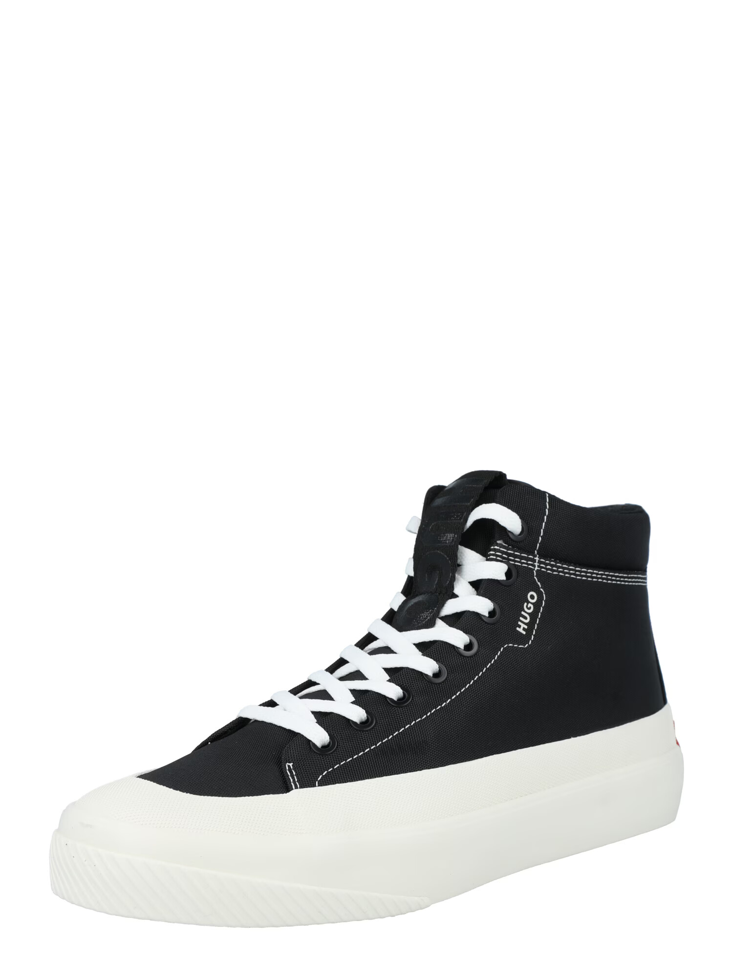 HUGO Sneaker înalt 'Dyer' negru / alb - Pled.ro