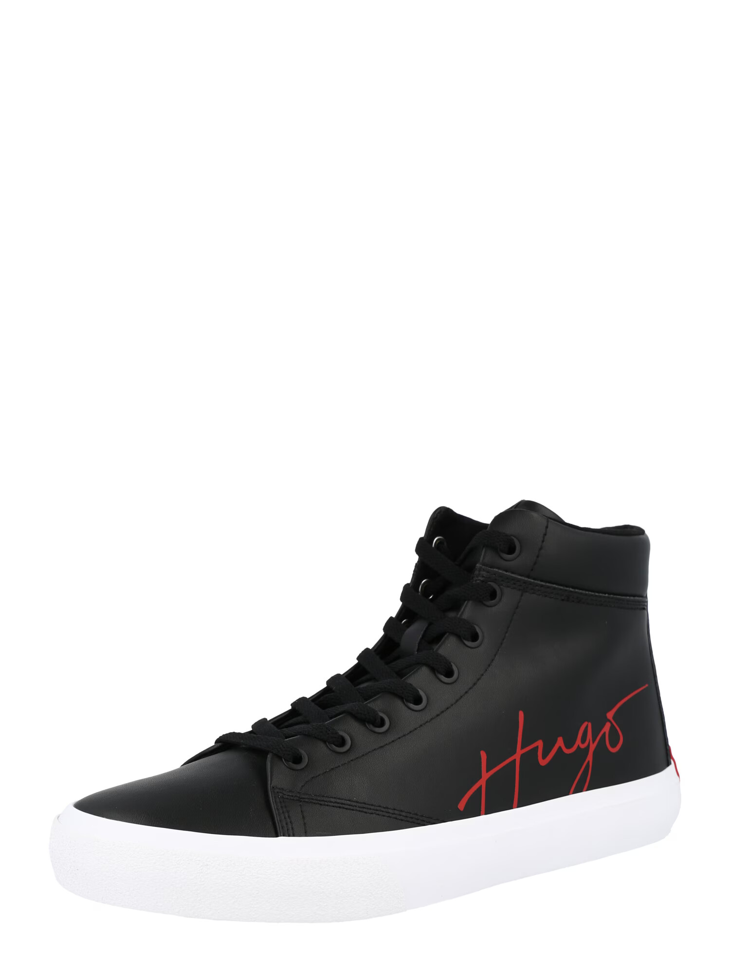 HUGO Sneaker înalt 'Dyer' roșu / negru - Pled.ro