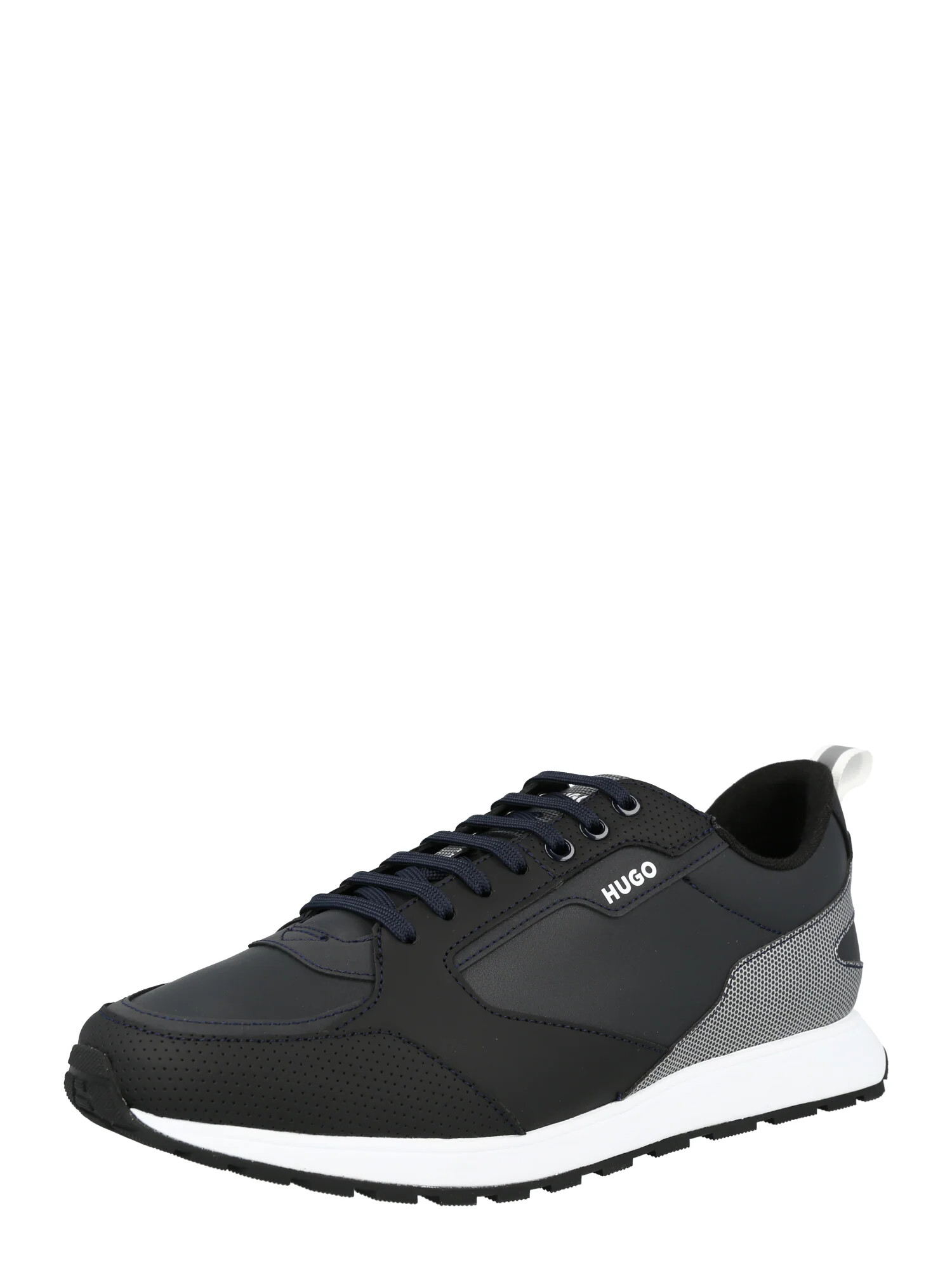 HUGO Sneaker low albastru închis / negru - Pled.ro