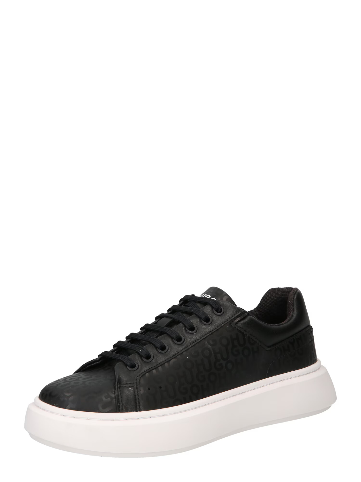 HUGO Sneaker low 'Allen' negru / alb - Pled.ro