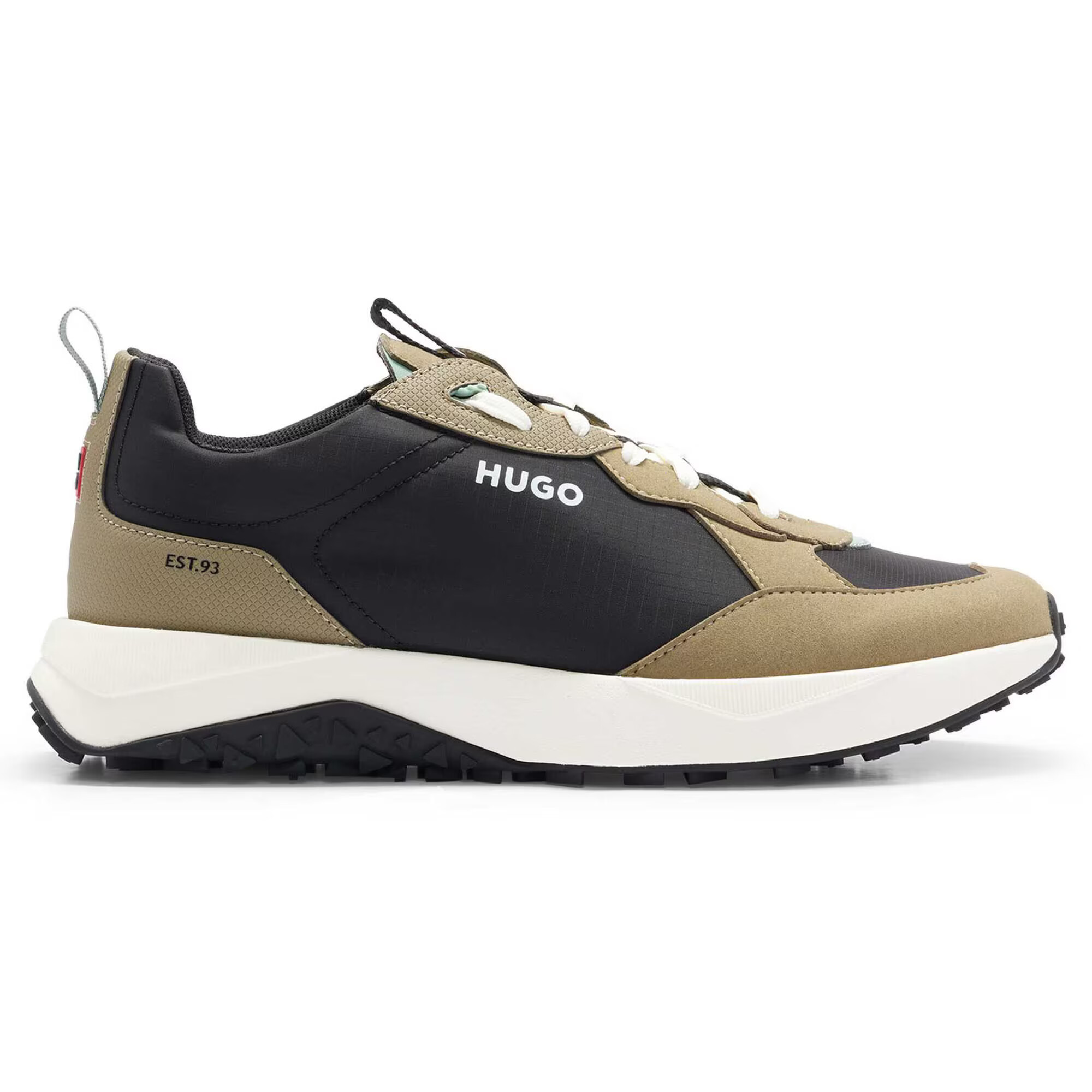 HUGO Sneaker low bej / negru - Pled.ro